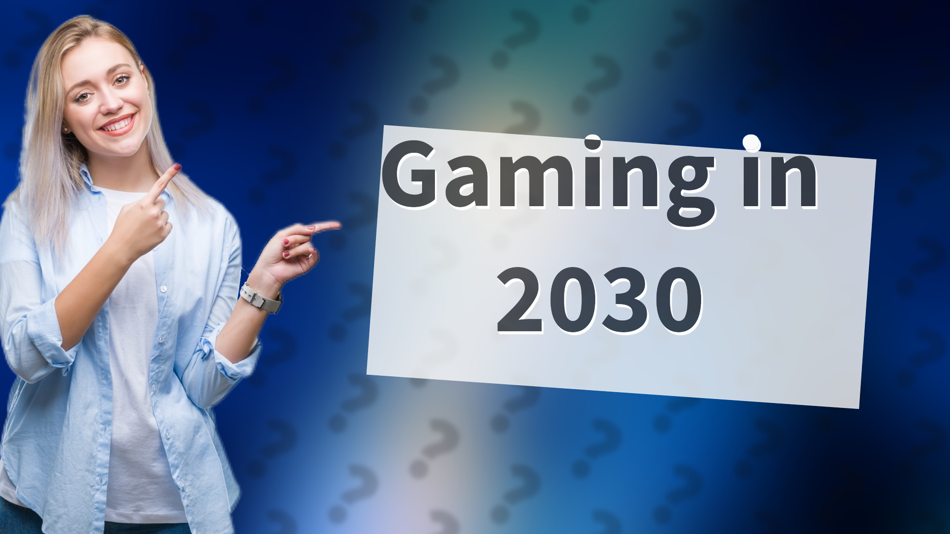 Gaming in 2030