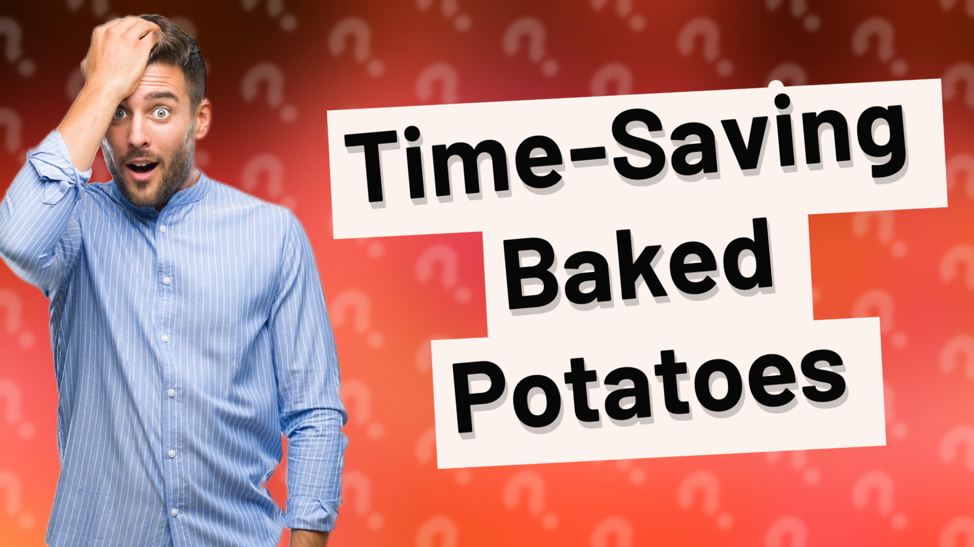 Time-Saving Baked Potatoes