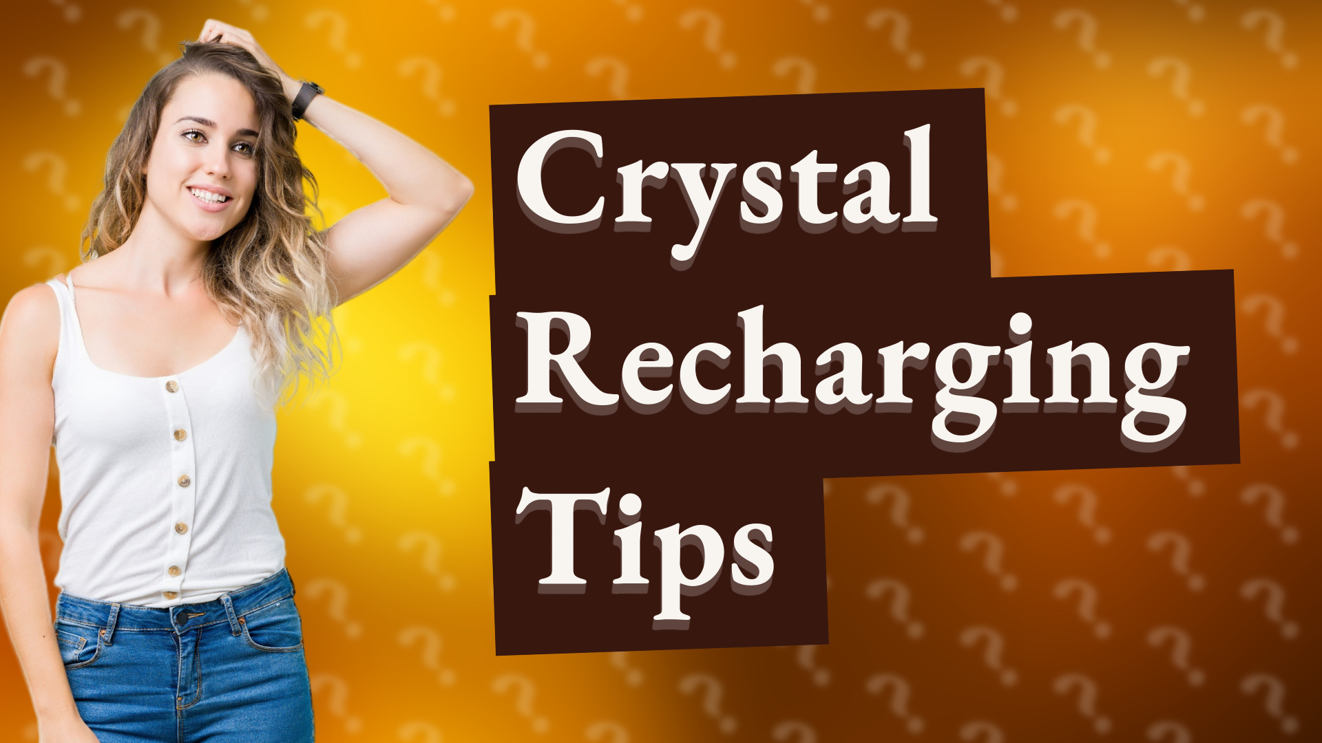 Crystal Recharging Tips