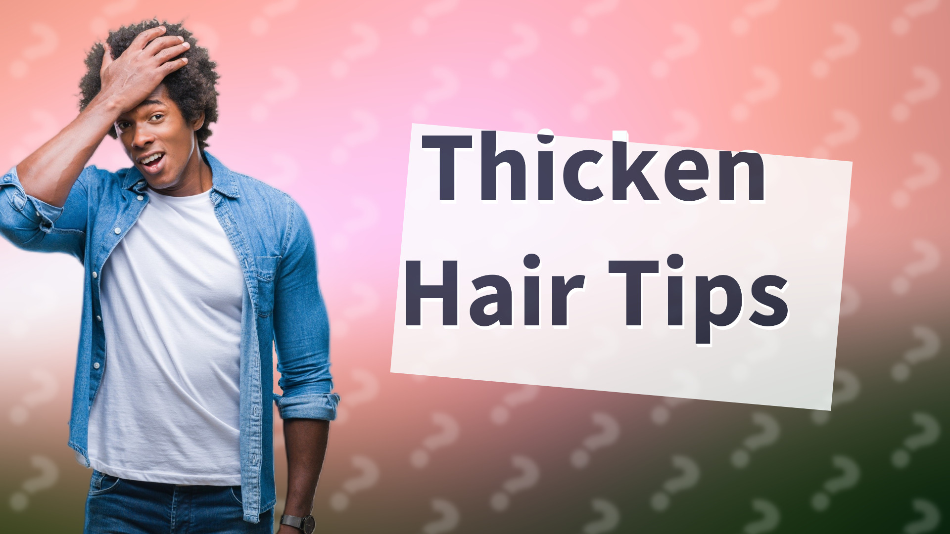 Thicken Hair Tips