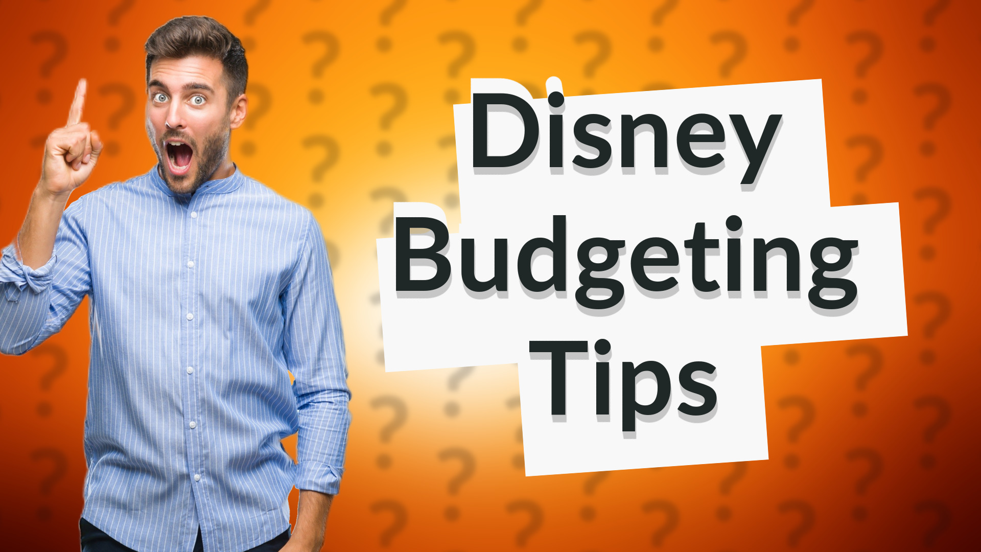 Disney Budgeting Tips