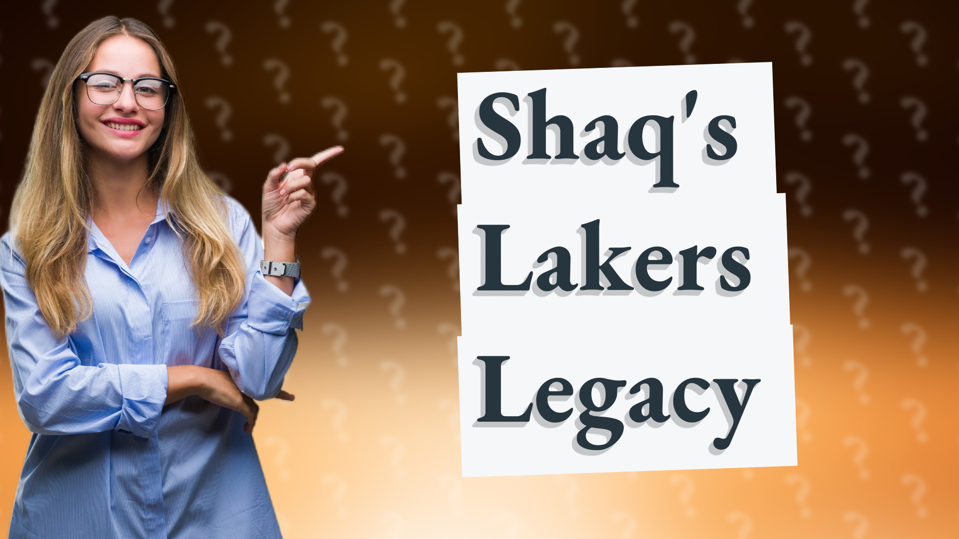 Shaq's Lakers Legacy