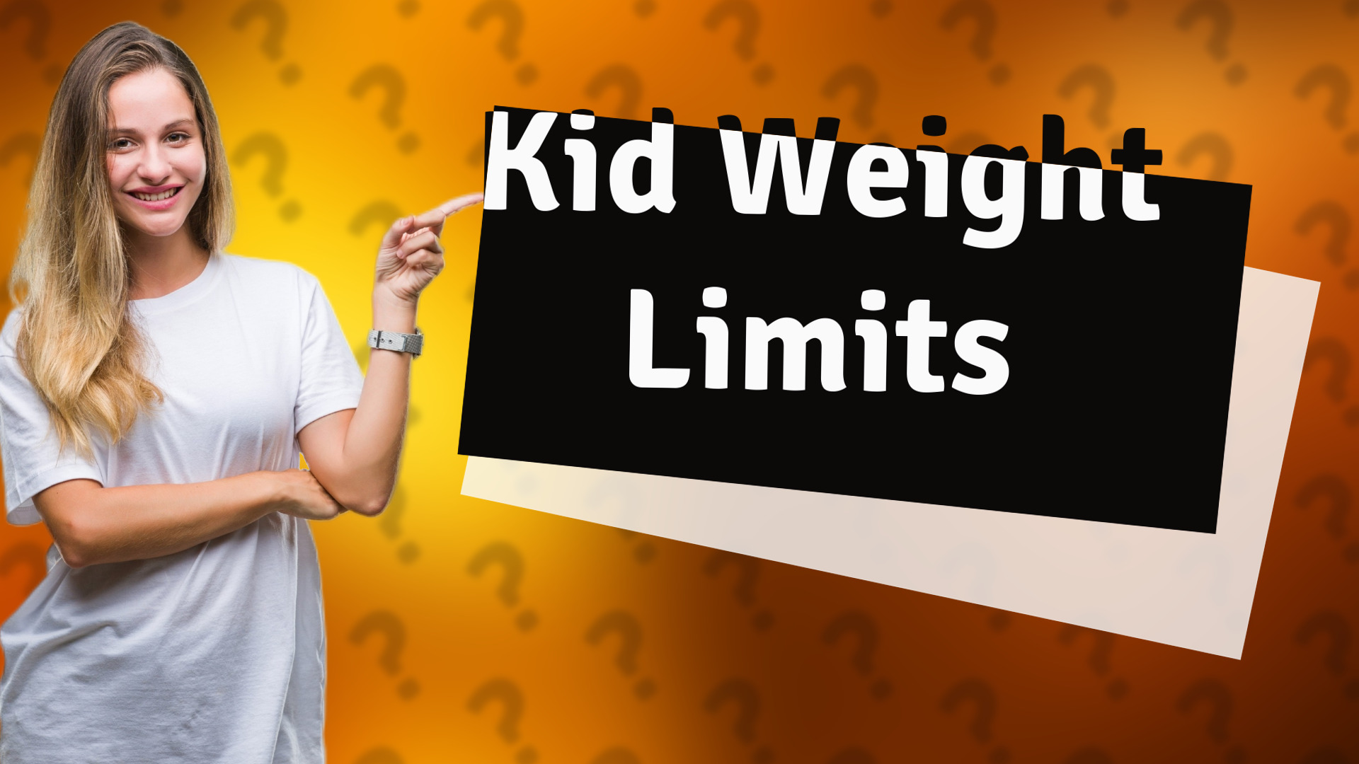 Kid Weight Limits
