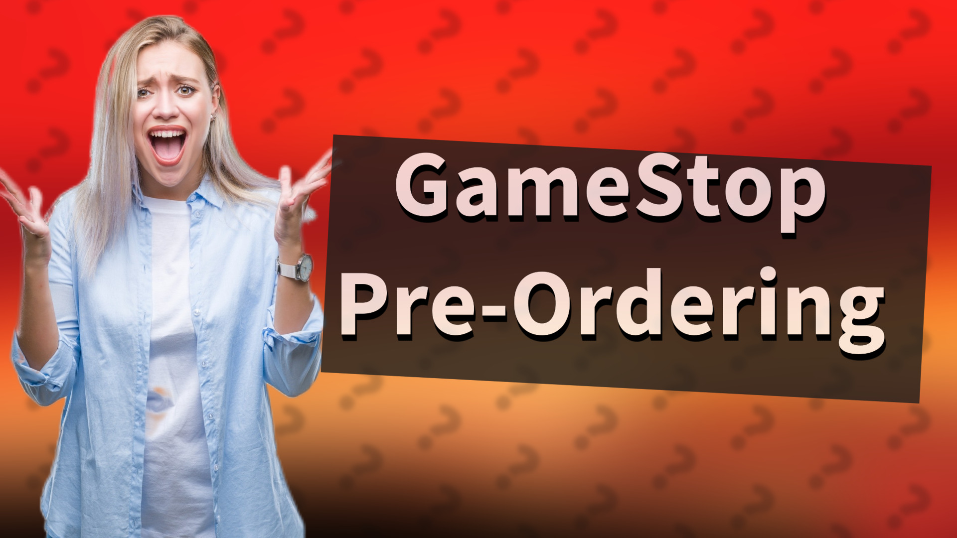 GameStop Pre-Ordering