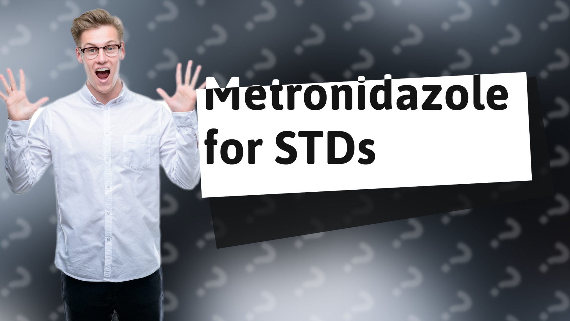 Metronidazole for STDs
