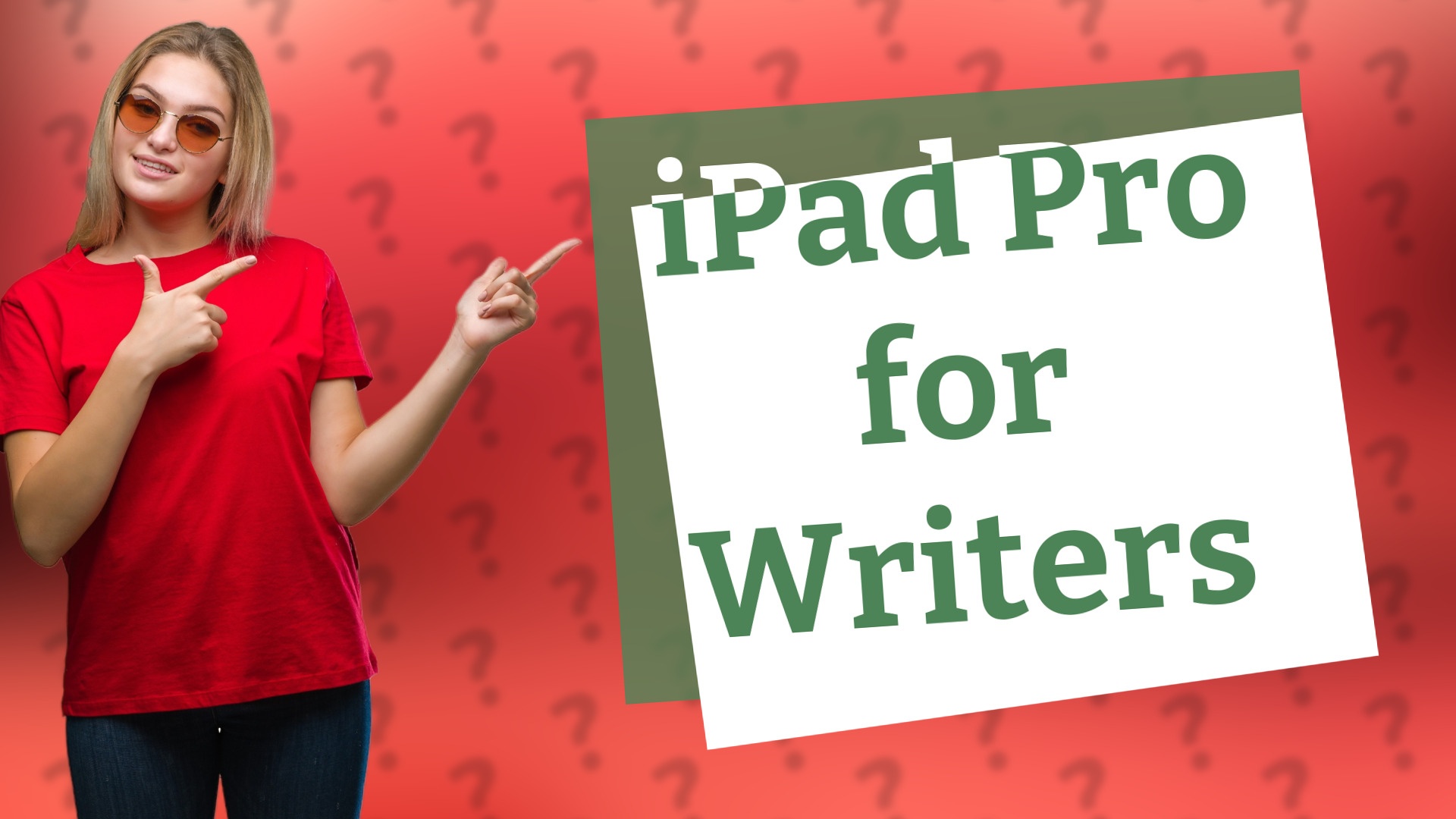 iPad Pro for Writers