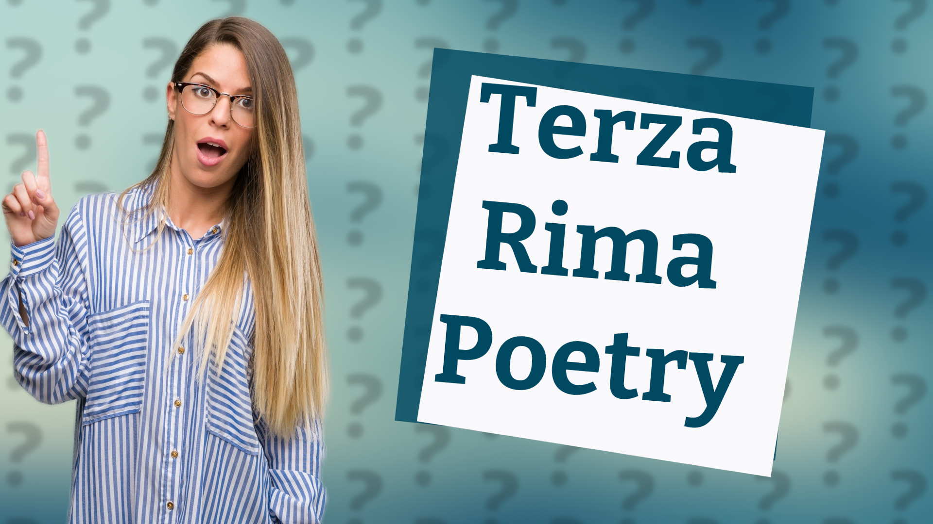 Terza Rima Poetry