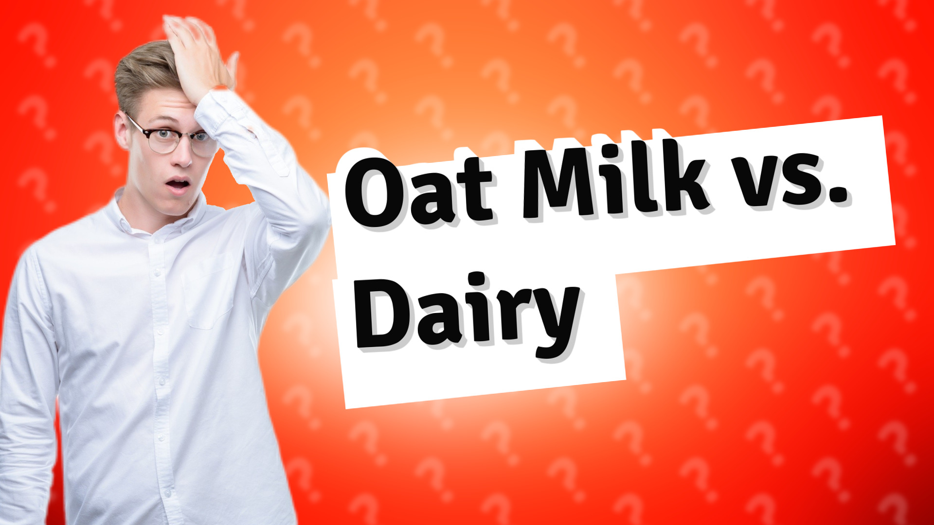 Oat Milk vs. Dairy