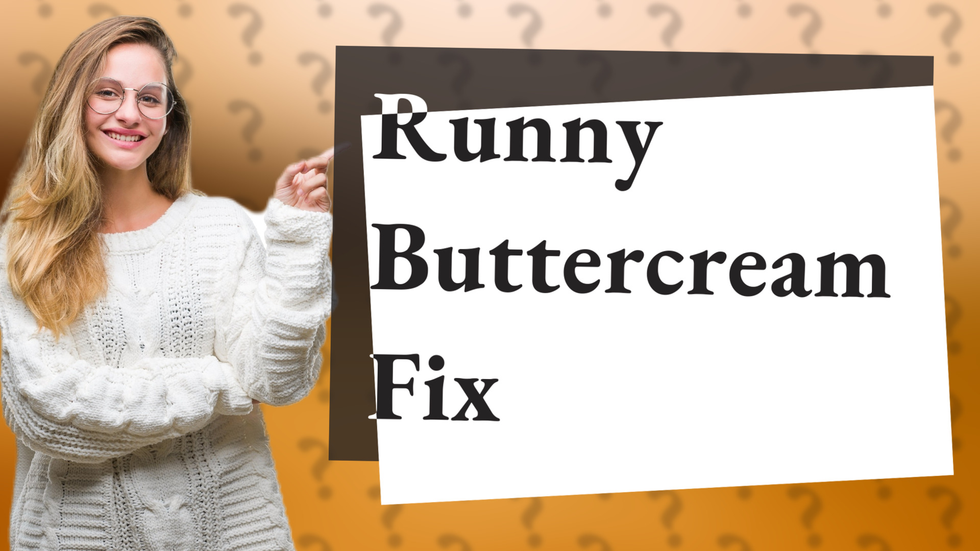 Runny Buttercream Fix