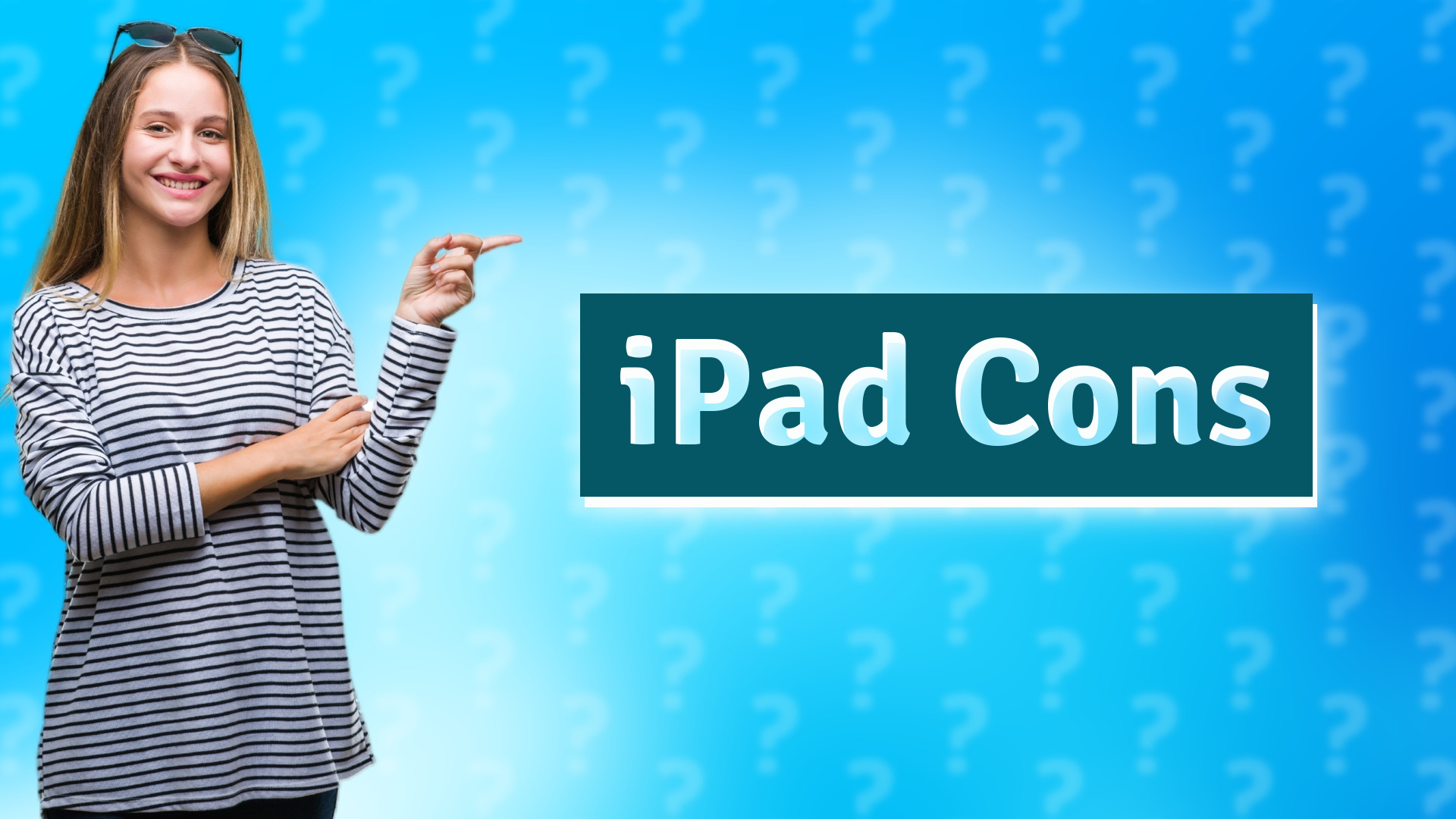 iPad Cons