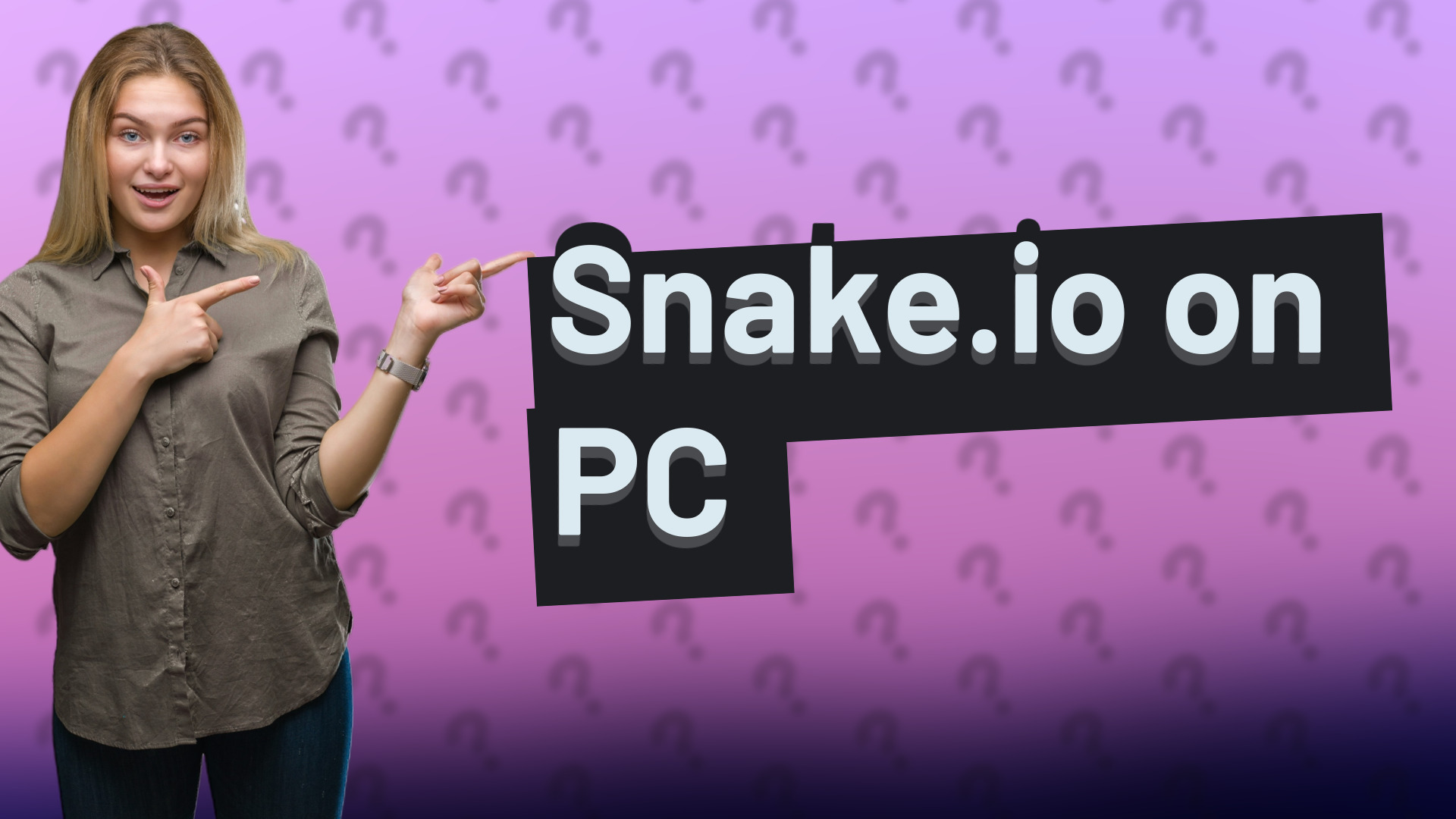 Snake.io on PC