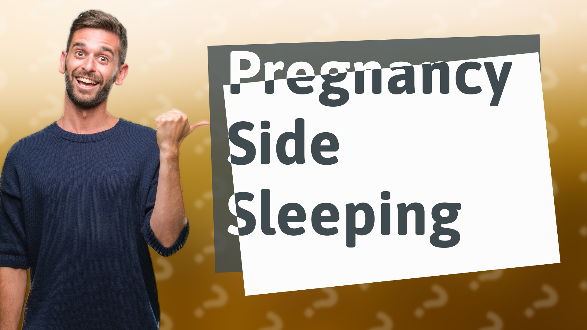 Pregnancy Side Sleeping