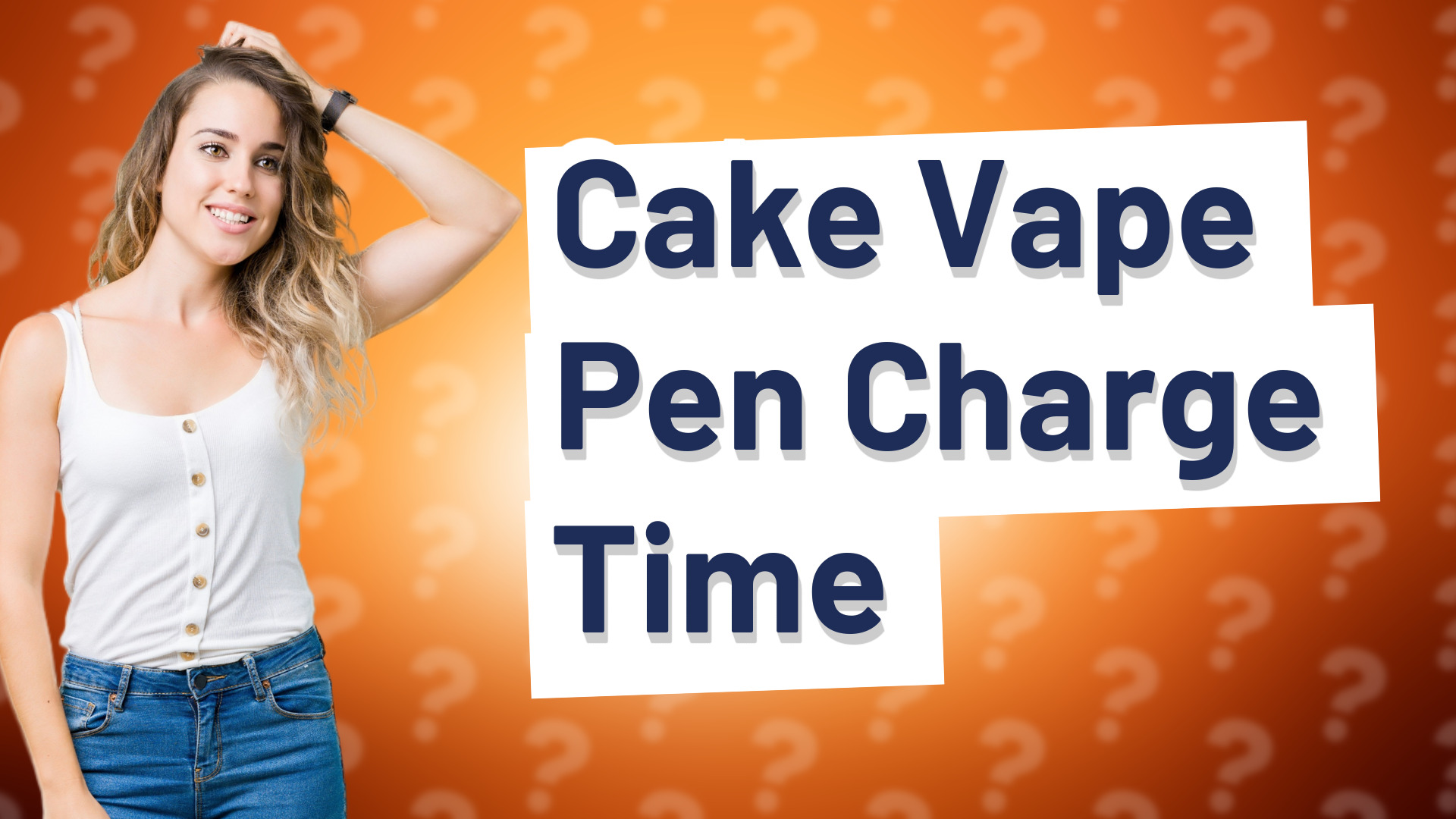 Cake Vape Pen Charge Time
