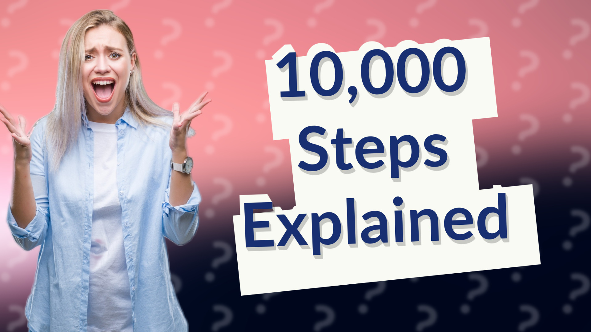 10,000 Steps Explained
