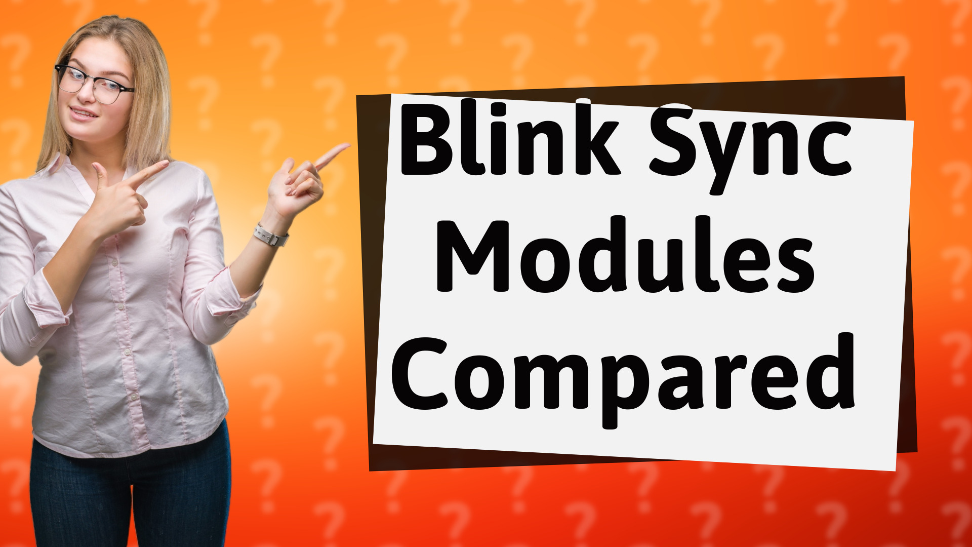 Blink Sync Modules Compared