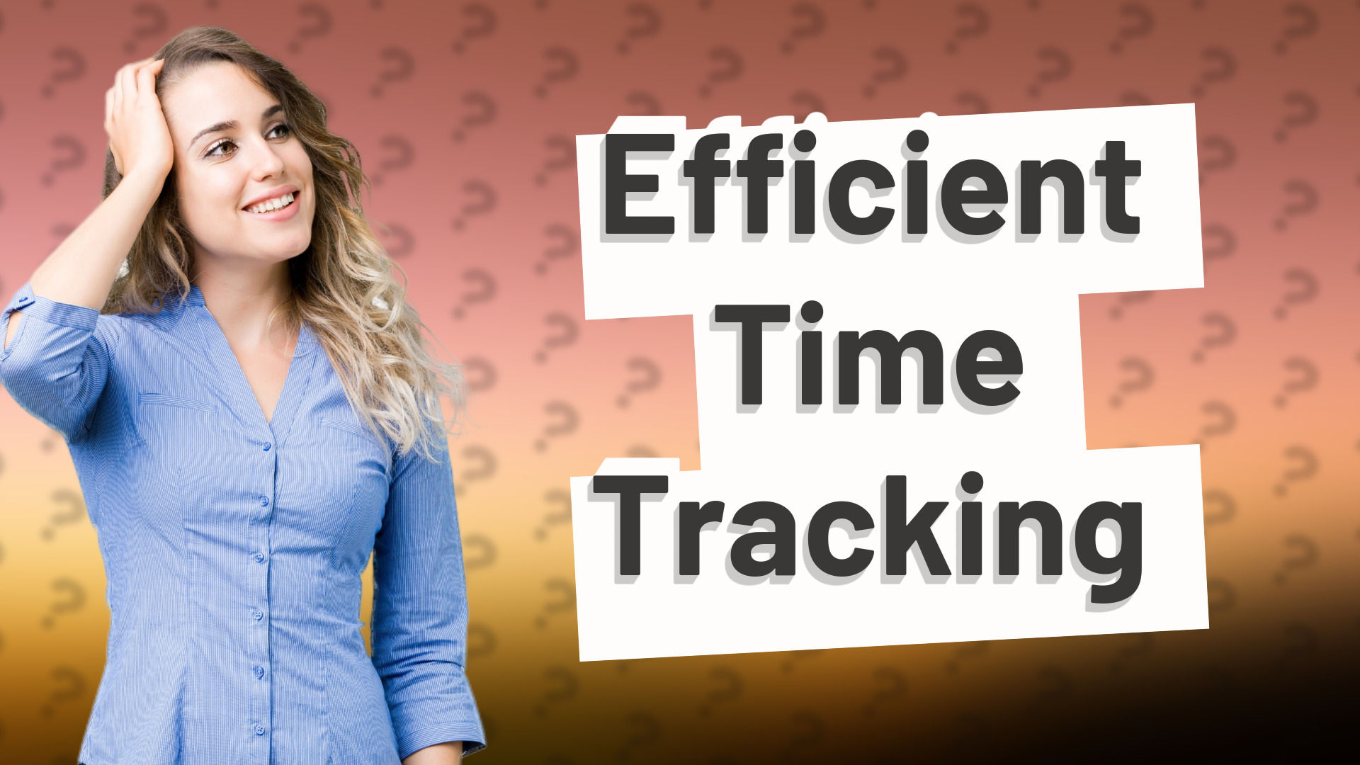 Efficient Time Tracking