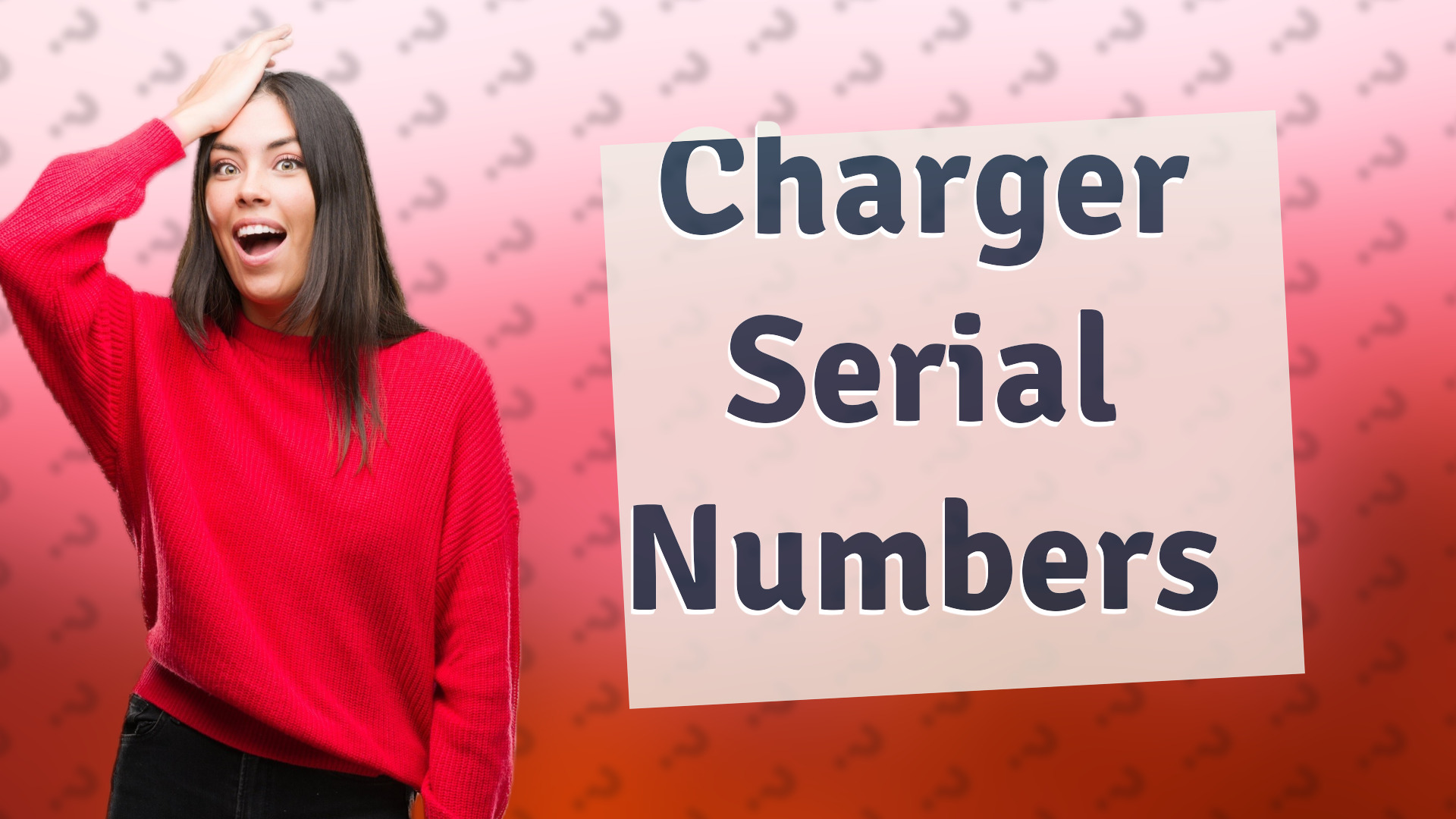 Charger Serial Numbers