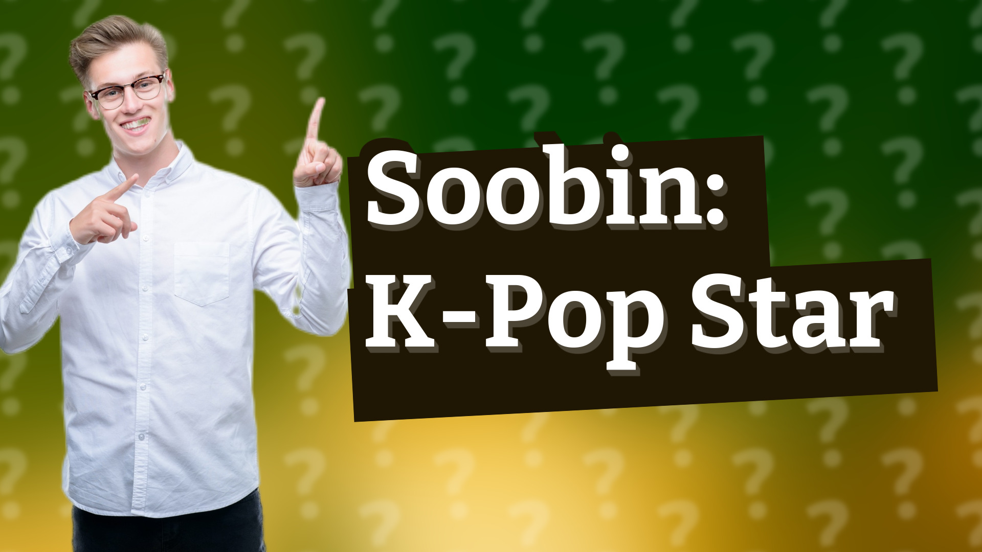 Soobin: K-Pop Star