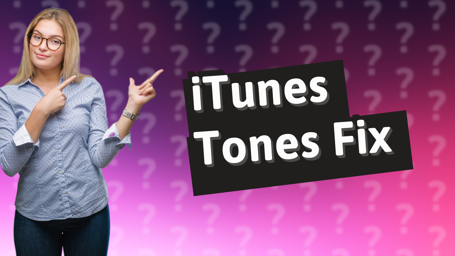 iTunes Tones Fix