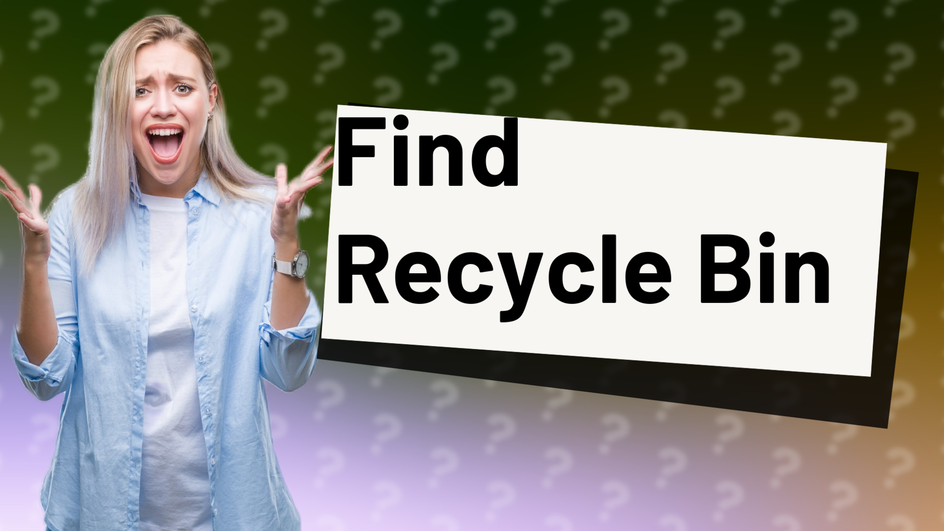 Find Recycle Bin