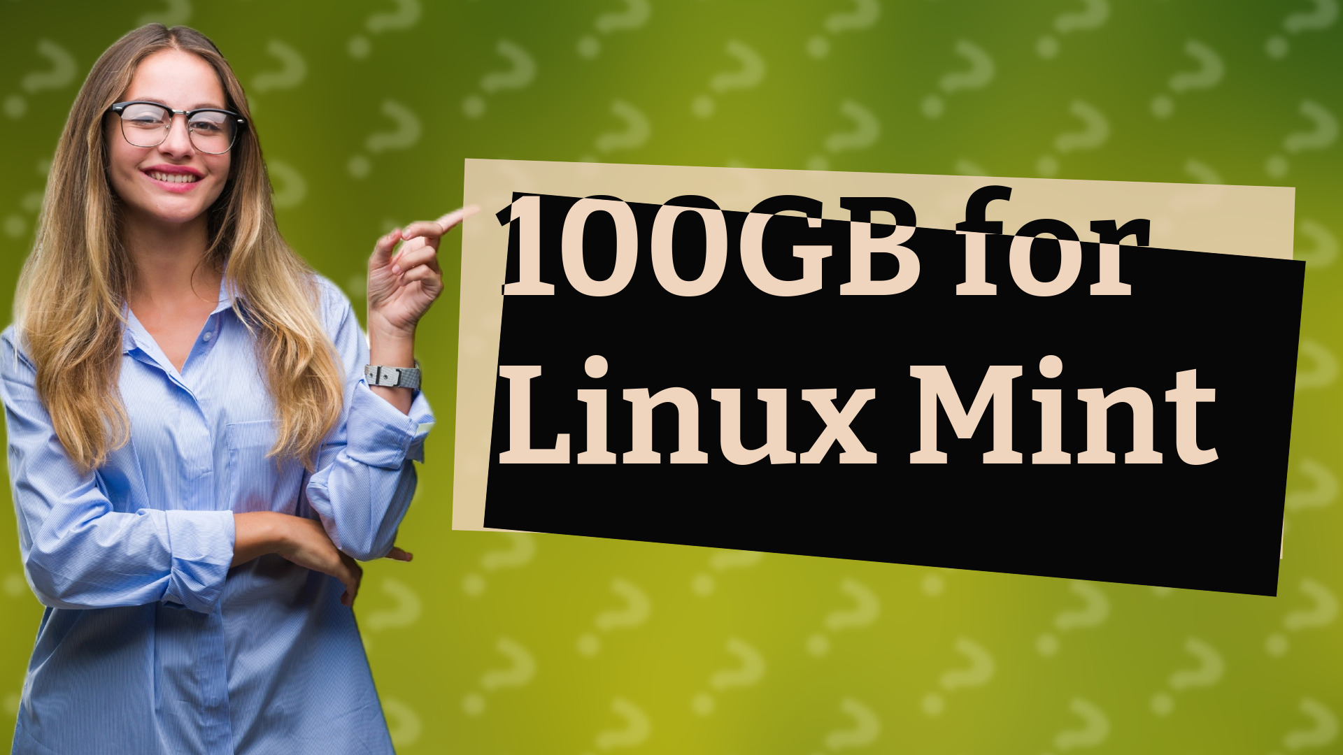 100GB for Linux Mint