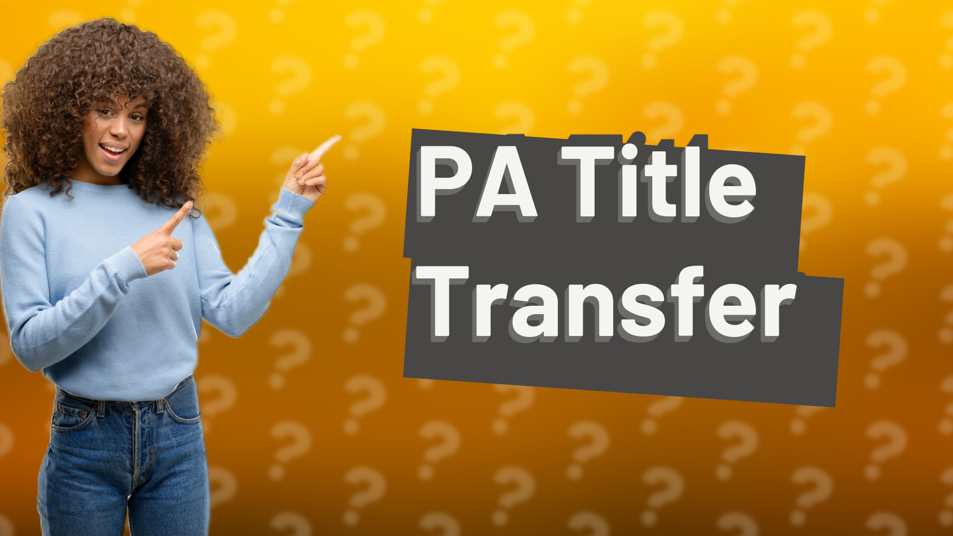 PA Title Transfer