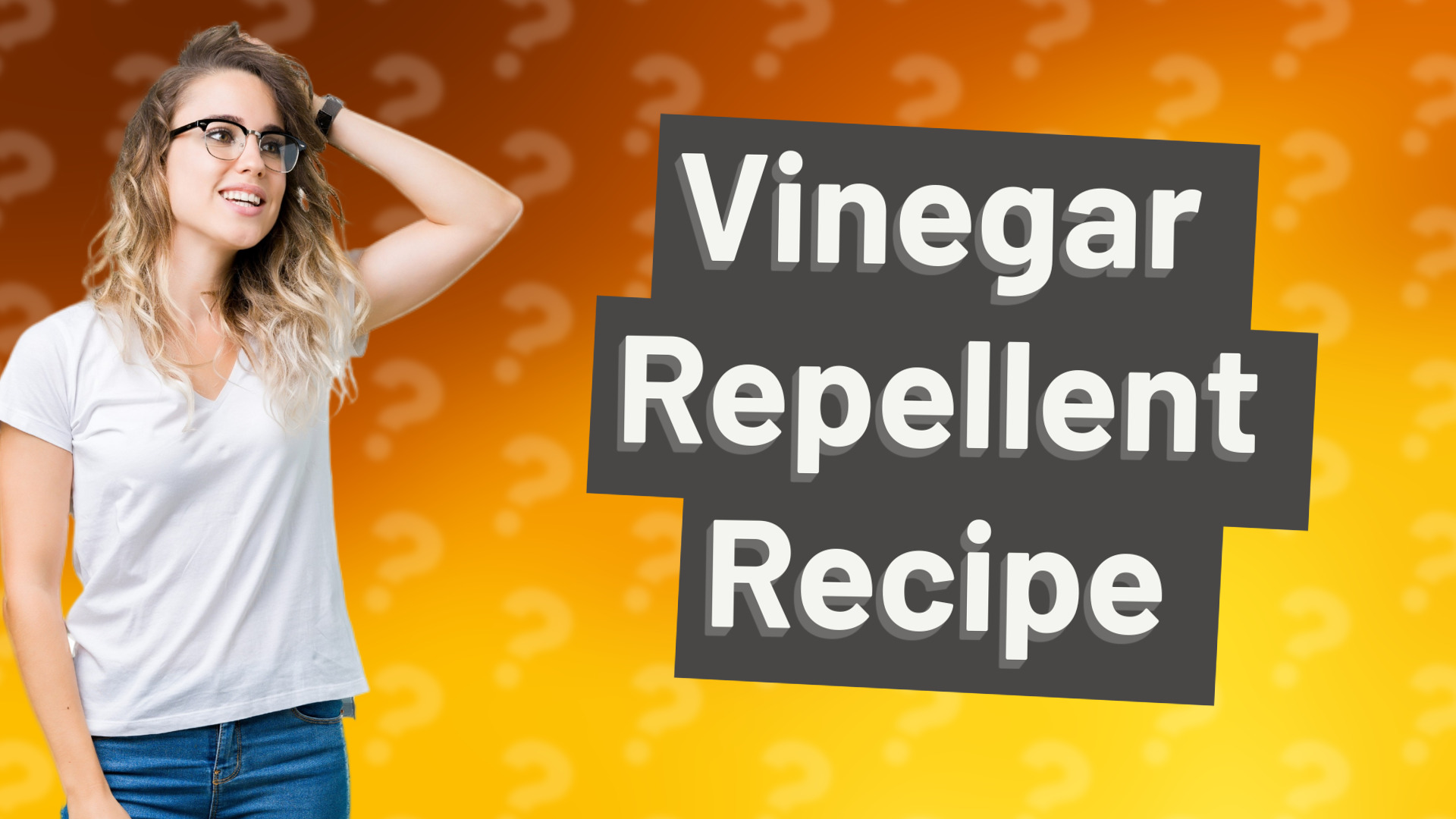 Vinegar Repellent Recipe