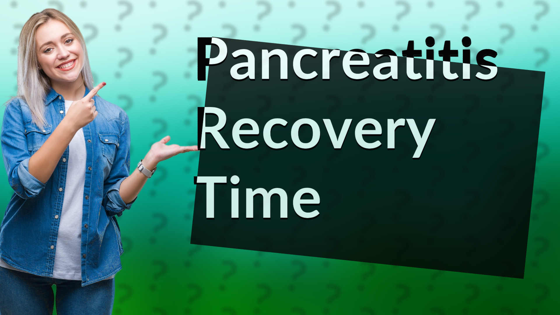 Pancreatitis Recovery Time