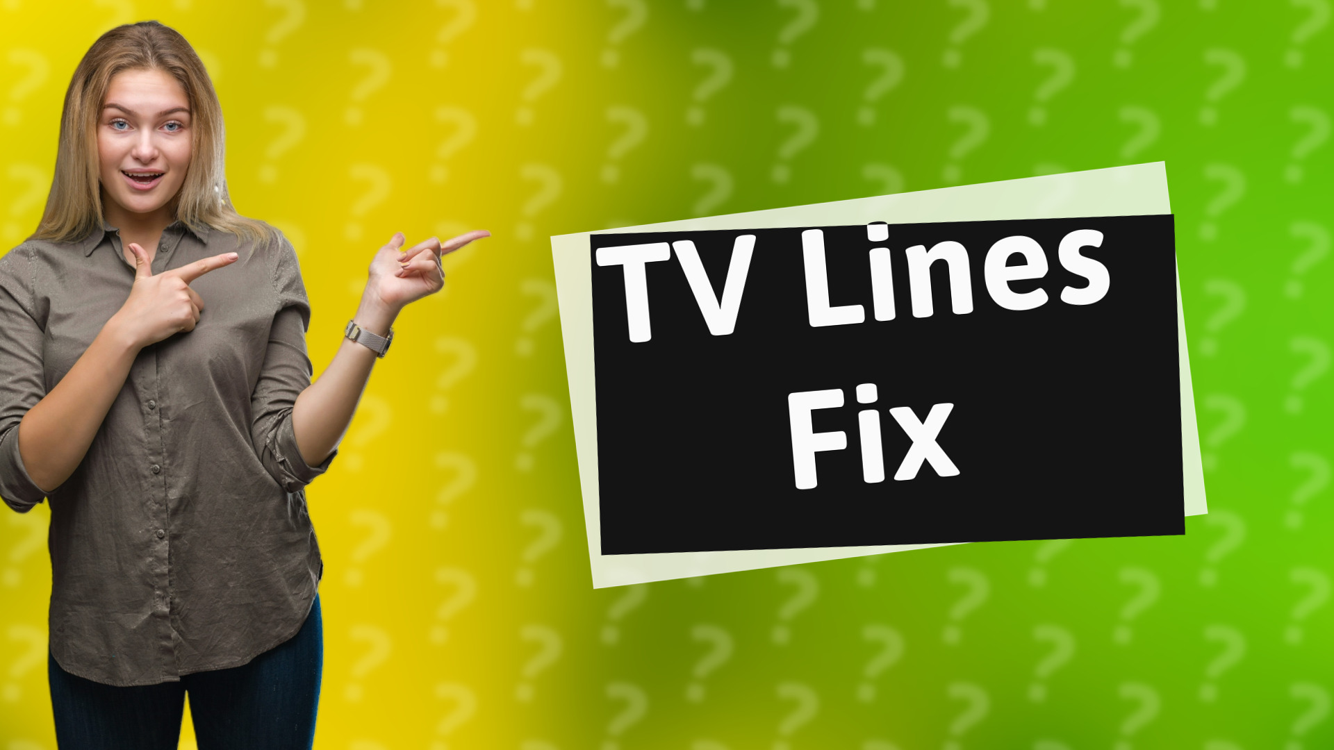 TV Lines Fix
