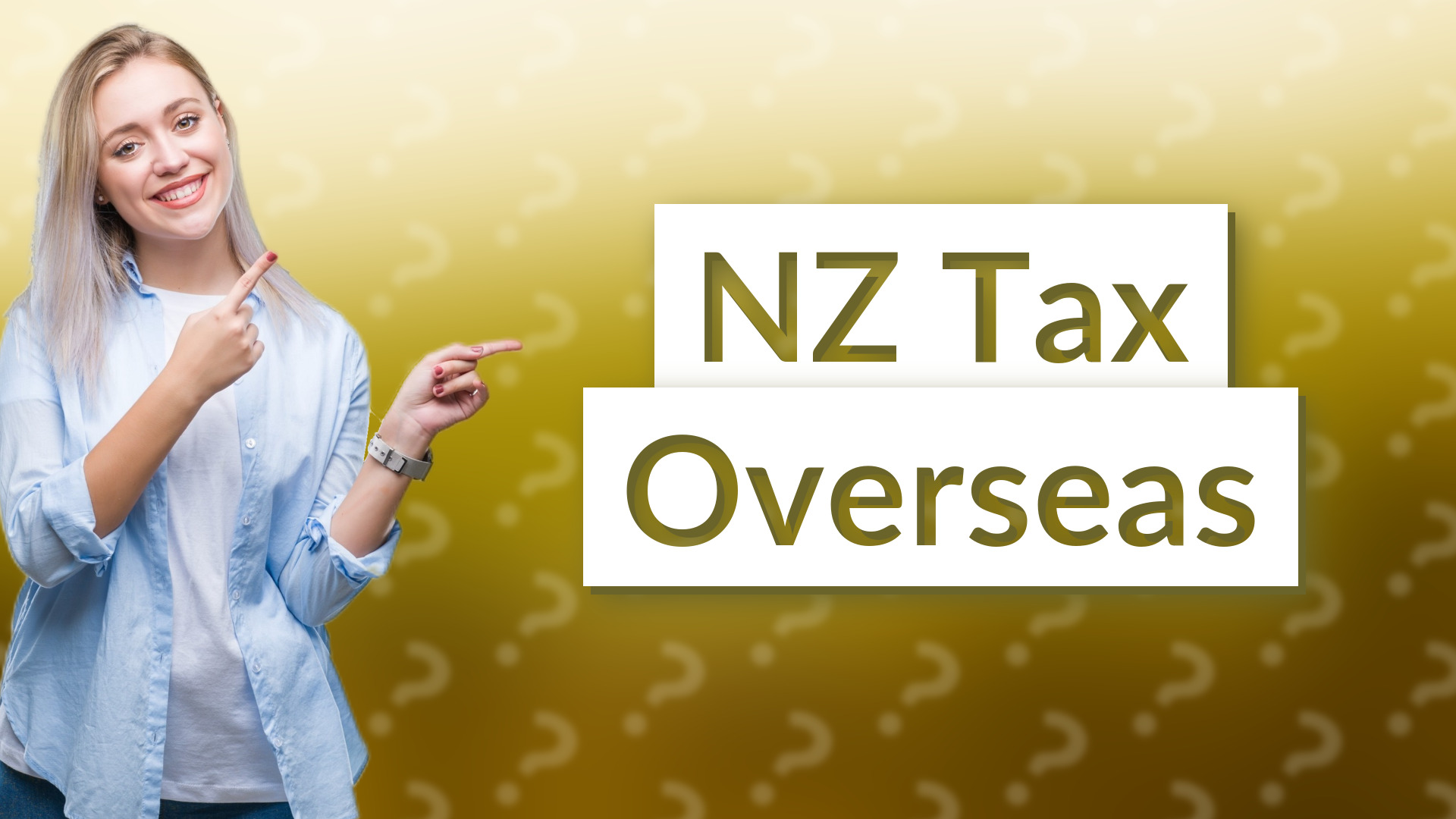 NZ Tax Overseas