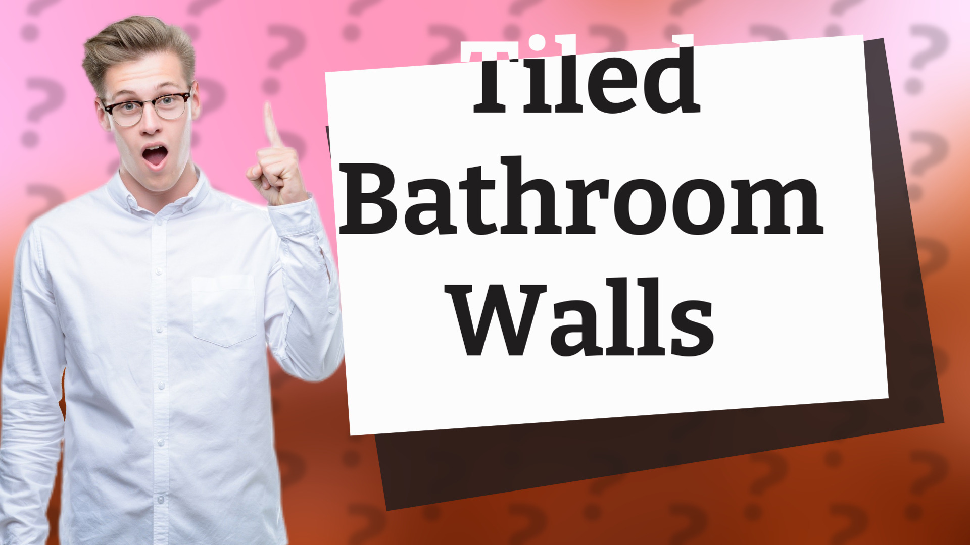 Tiled Bathroom Walls