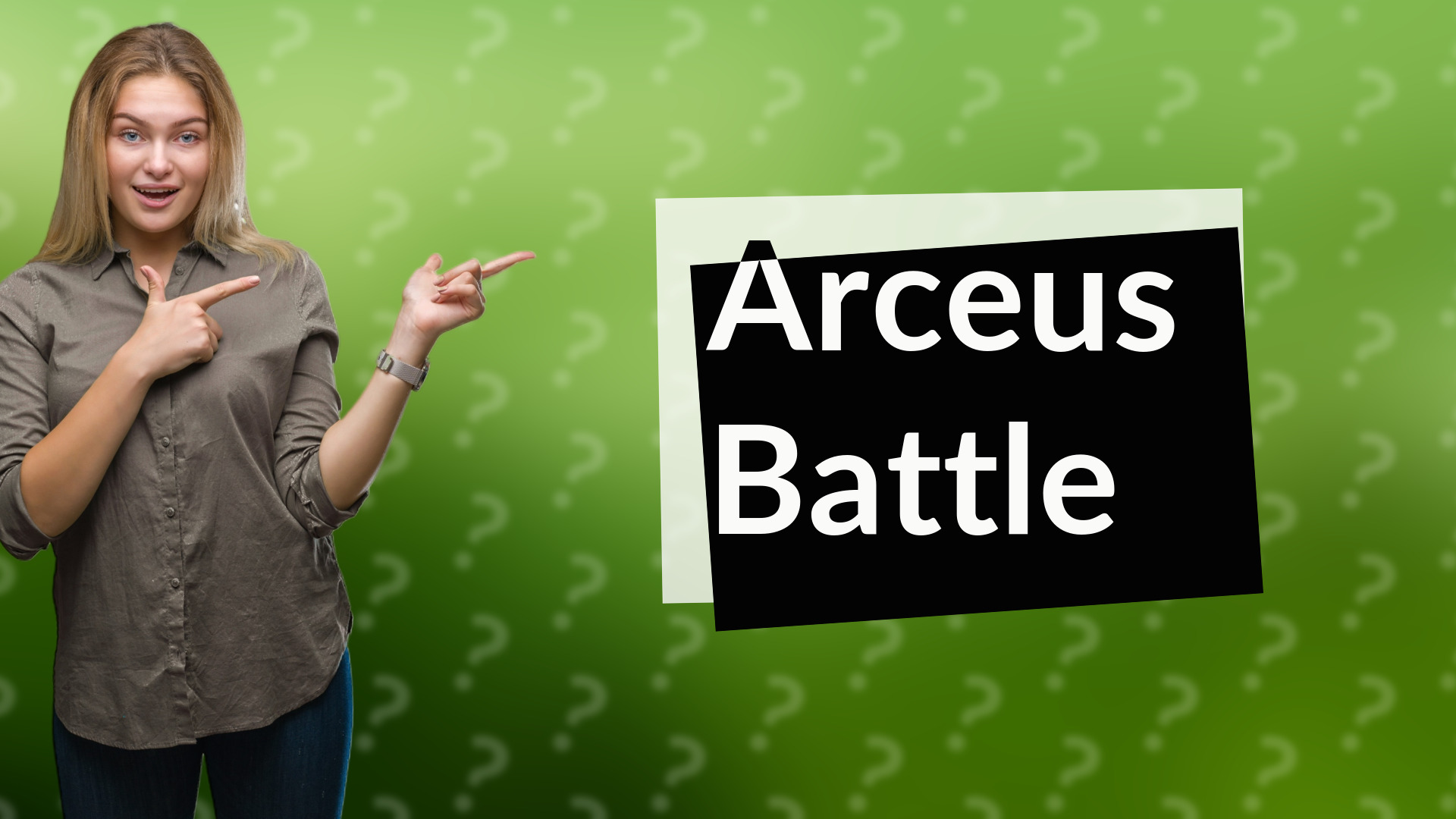 Arceus Battle
