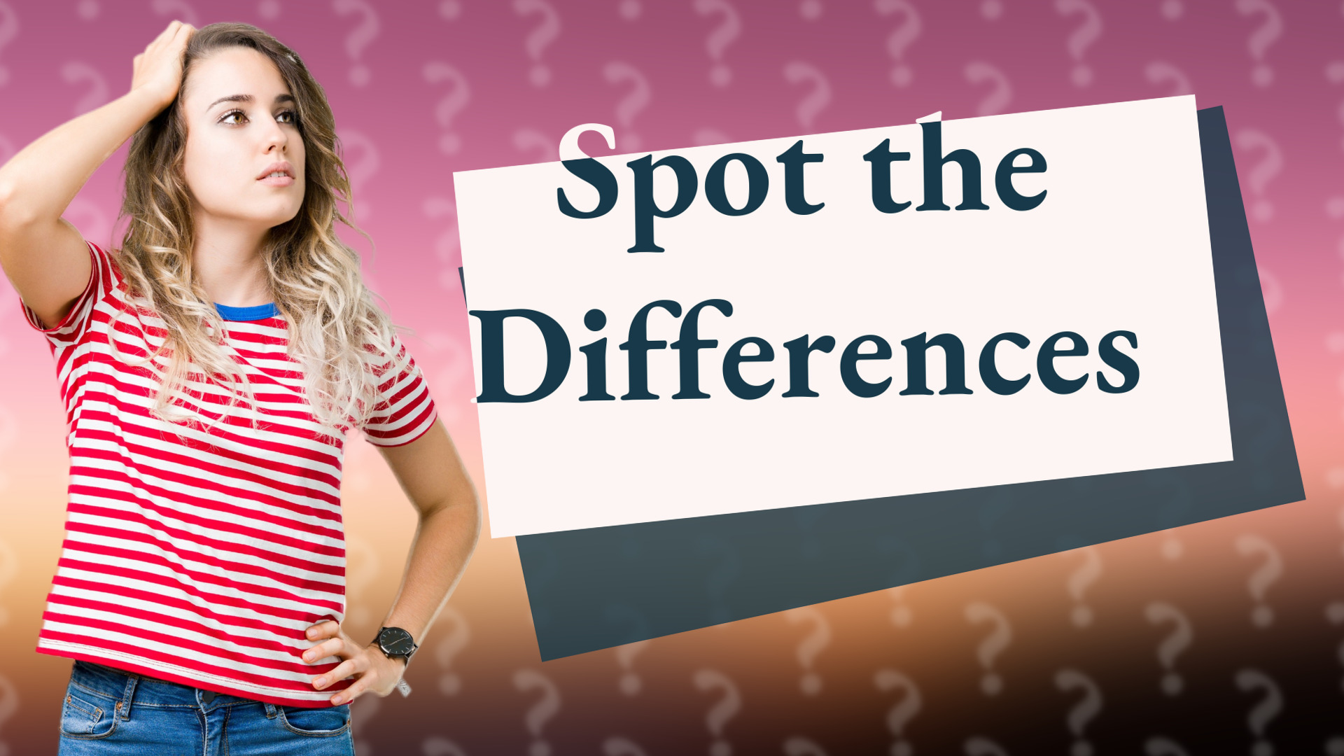 Spot the Differences