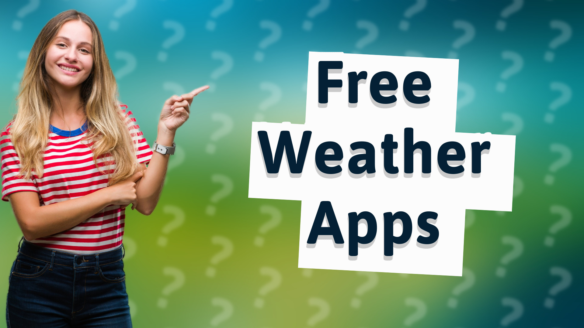 Free Weather Apps