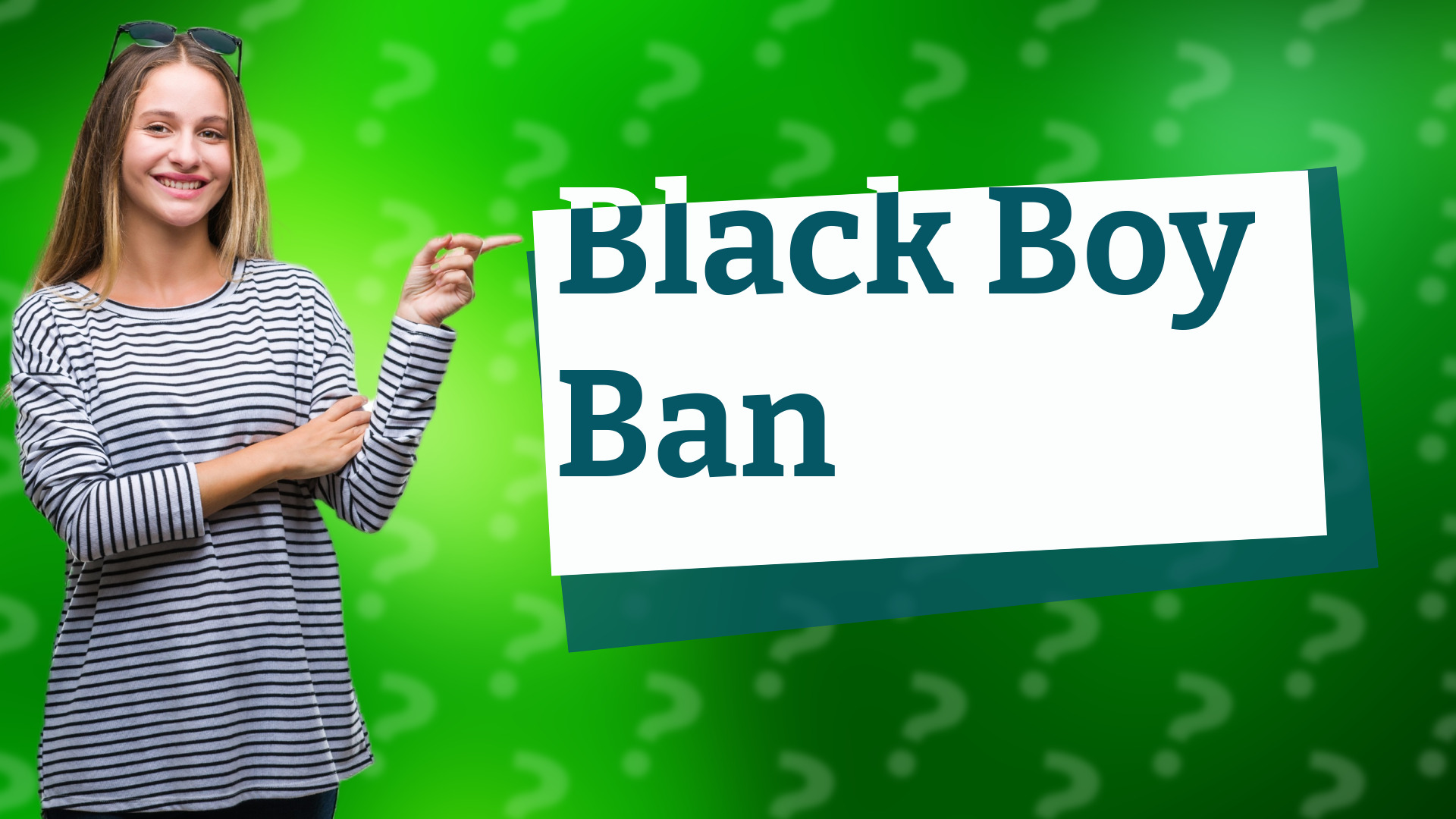 Black Boy Ban