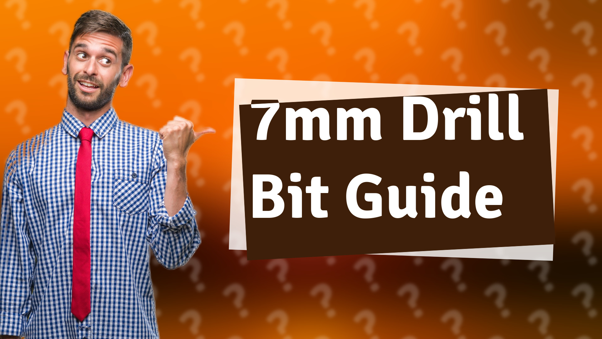 7mm Drill Bit Guide