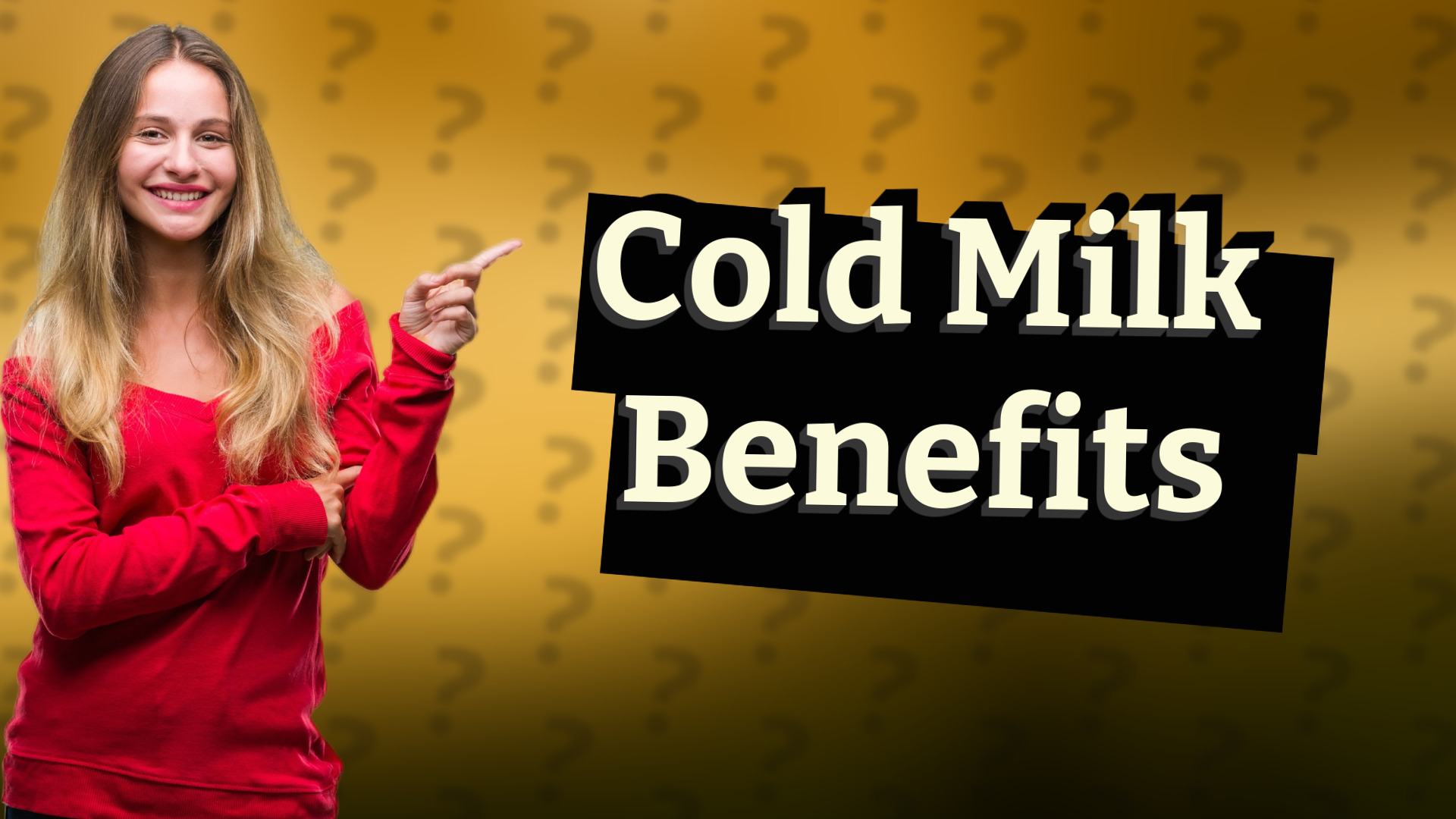 Cold Milk Benefits