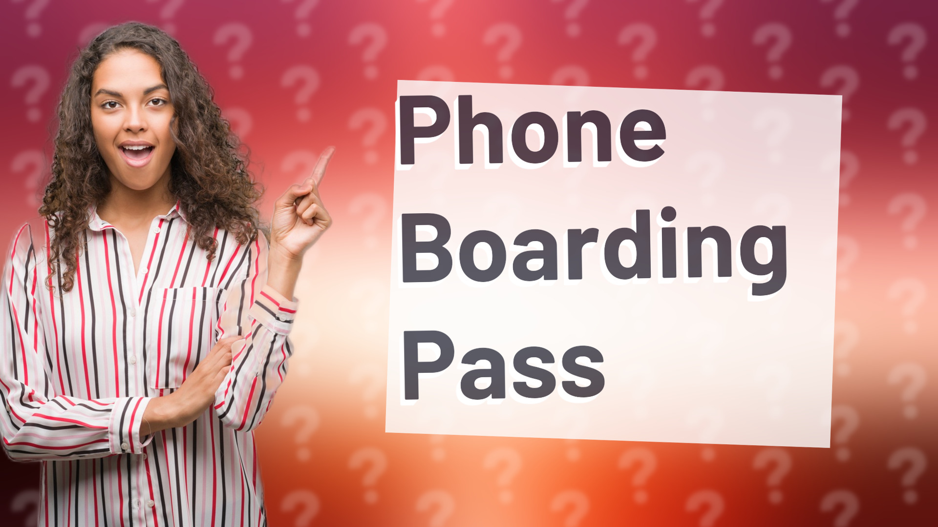 Phone Boarding Pass
