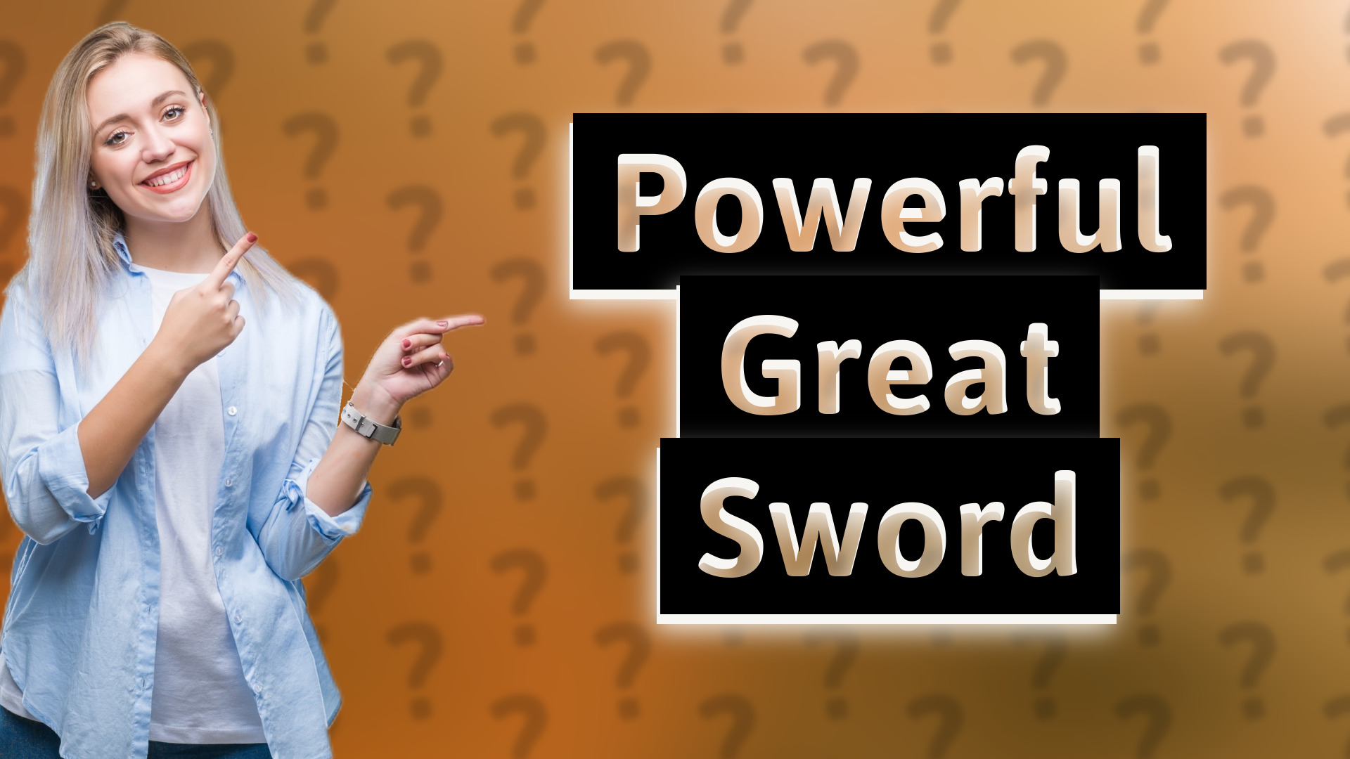 Powerful Great Sword