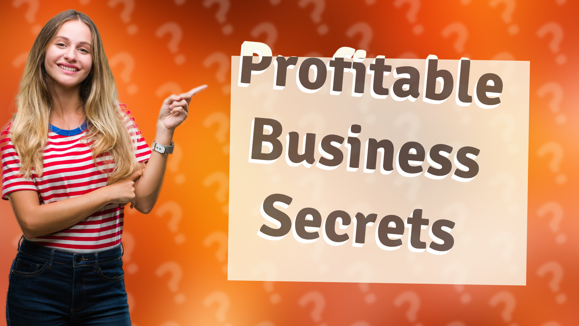 Profitable Business Secrets