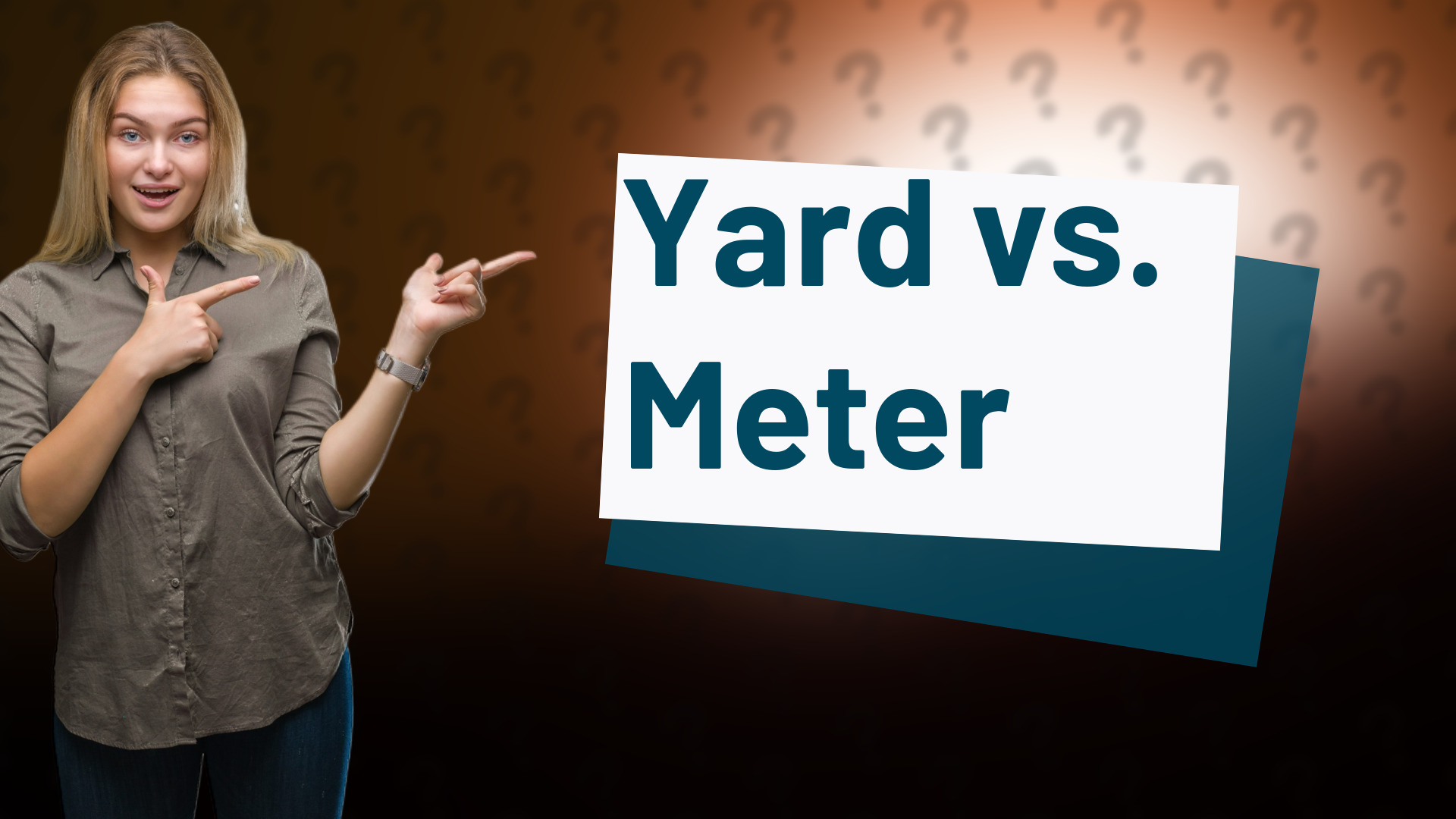 Yard vs. Meter