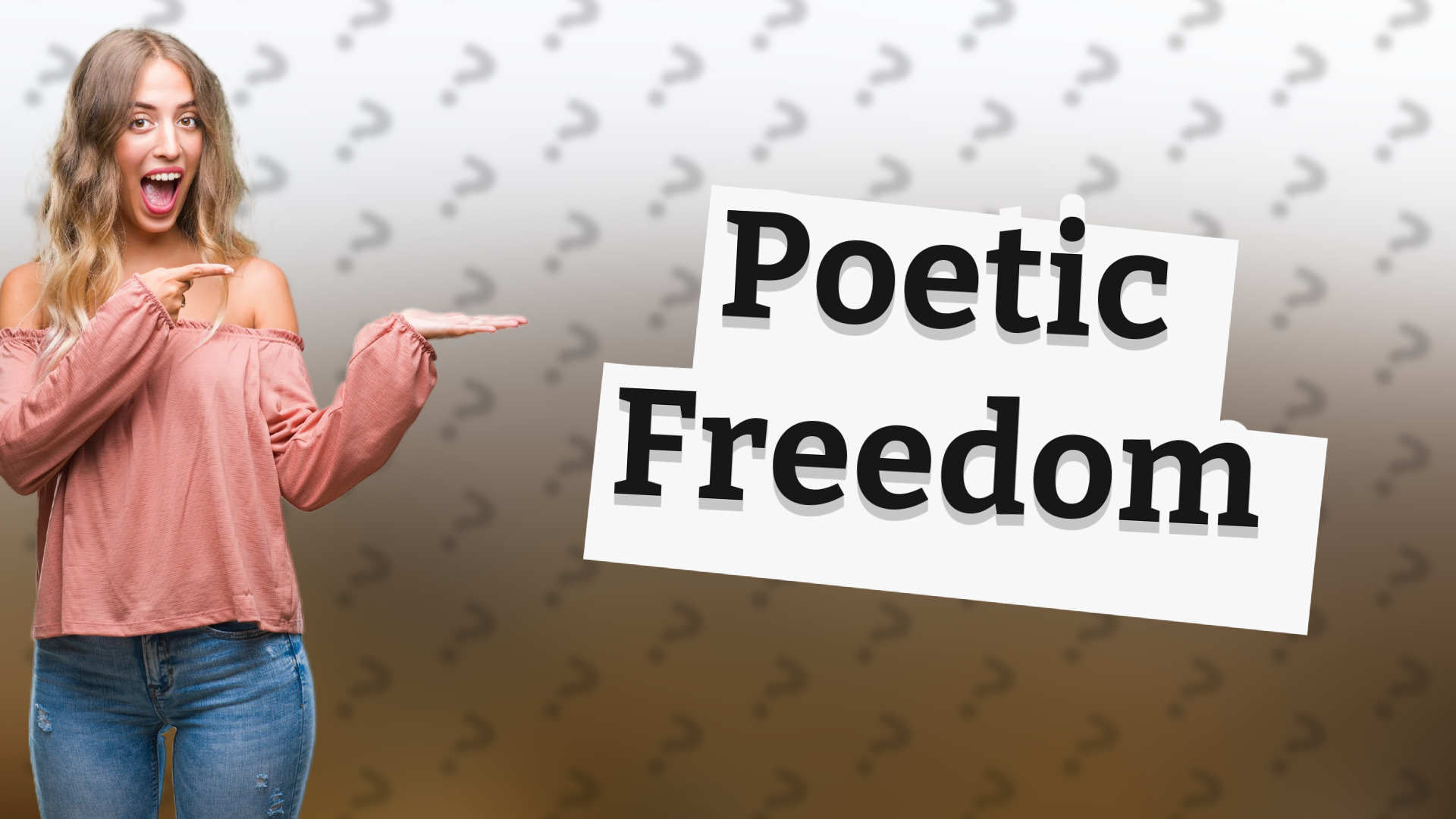 Poetic Freedom