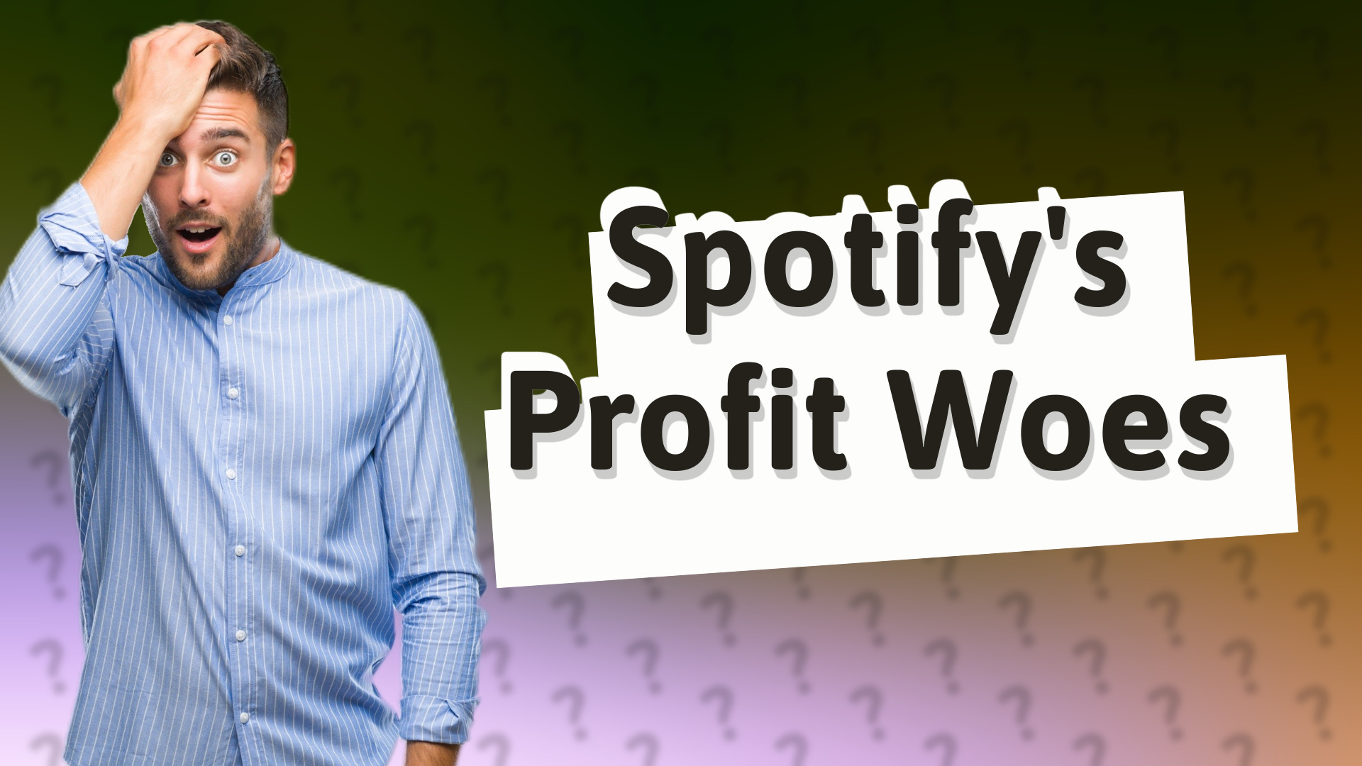 Spotify's Profit Woes