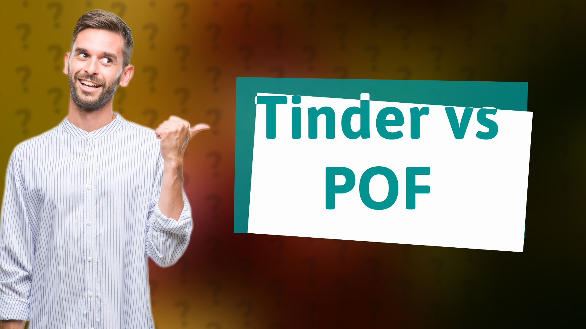Tinder vs POF