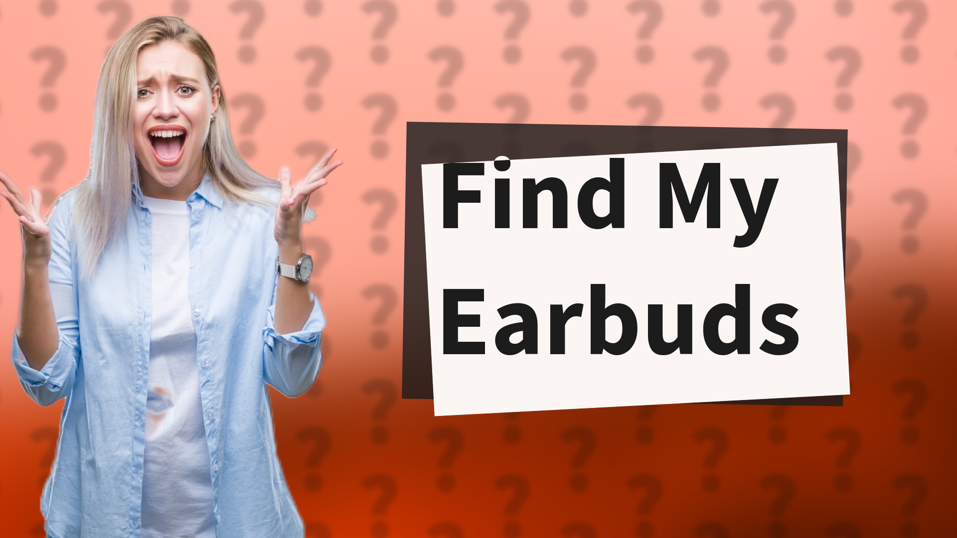 Find My Earbuds