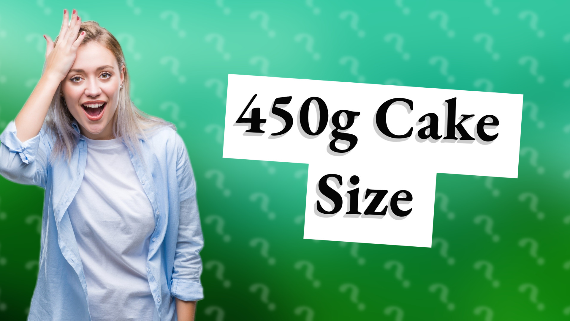 450g Cake Size