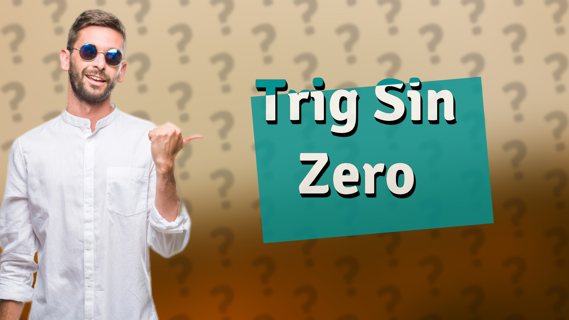 Trig Sin Zero