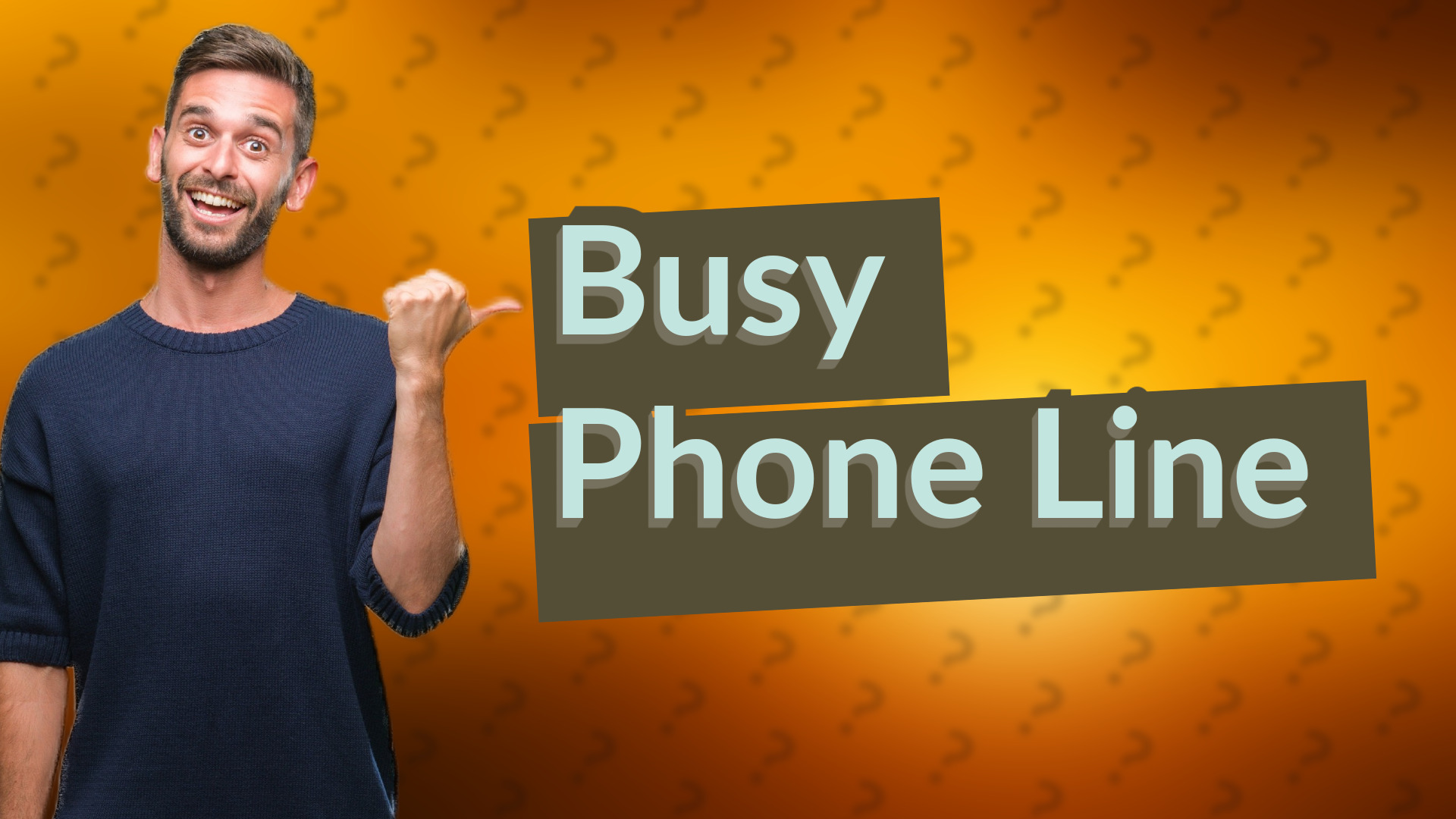 Busy Phone Line
