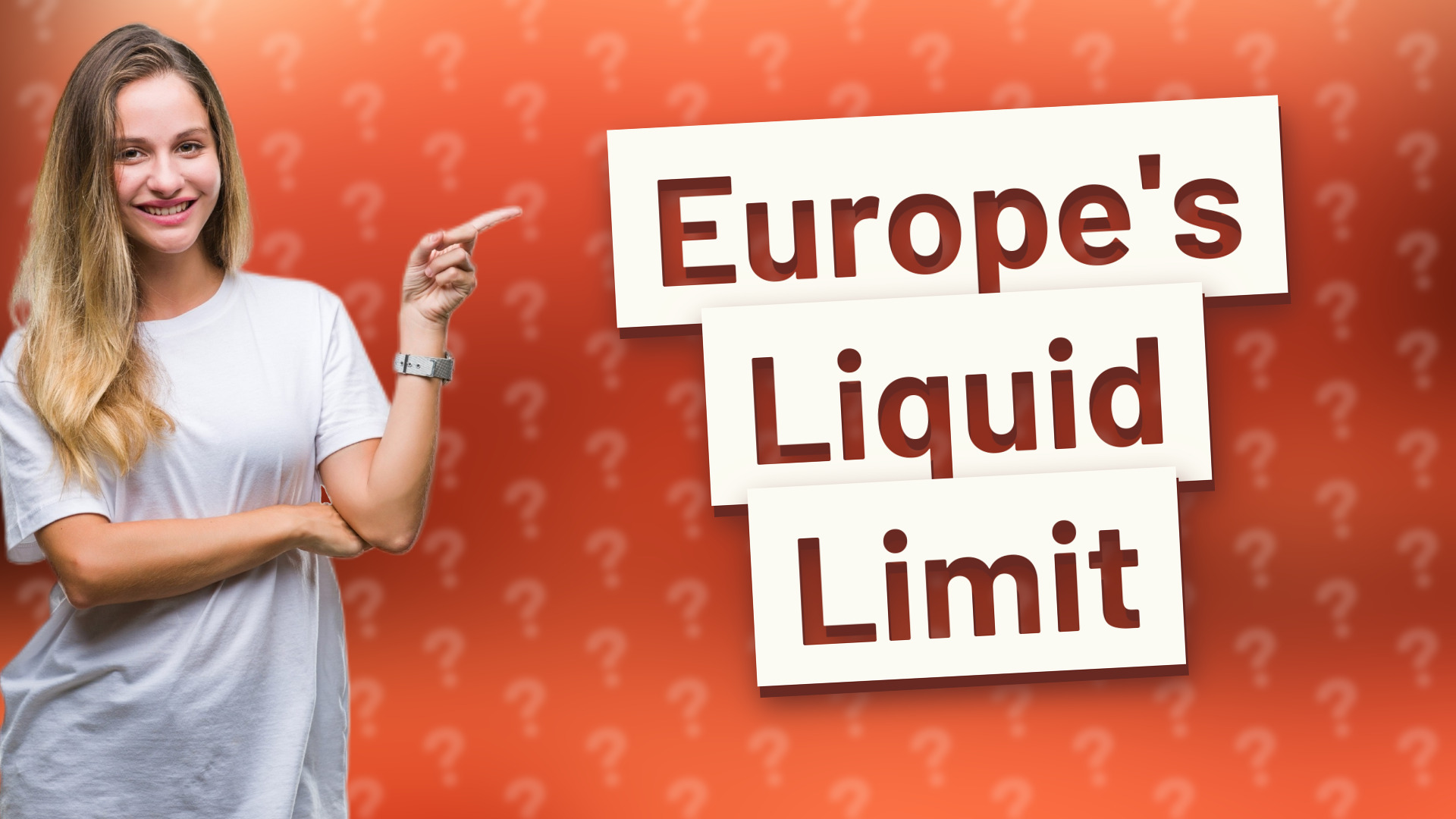 Europe's Liquid Limit
