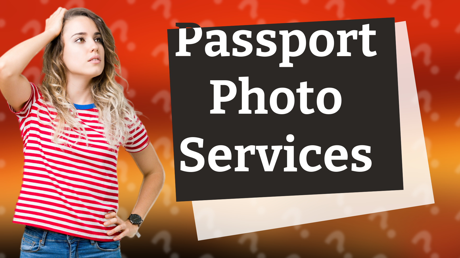 Passport Photo Services